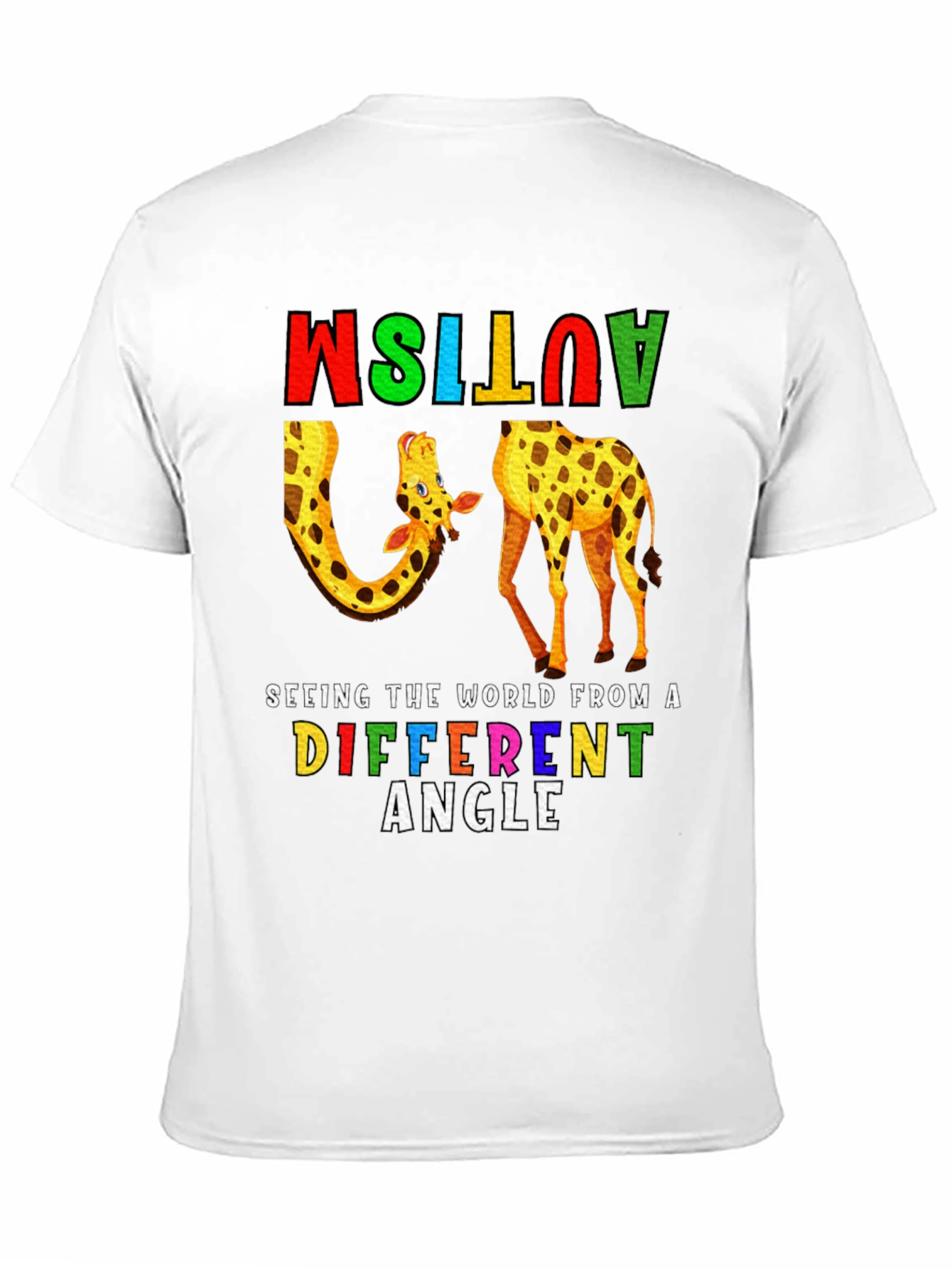 Autism Awareness Giraffe T-Shirt