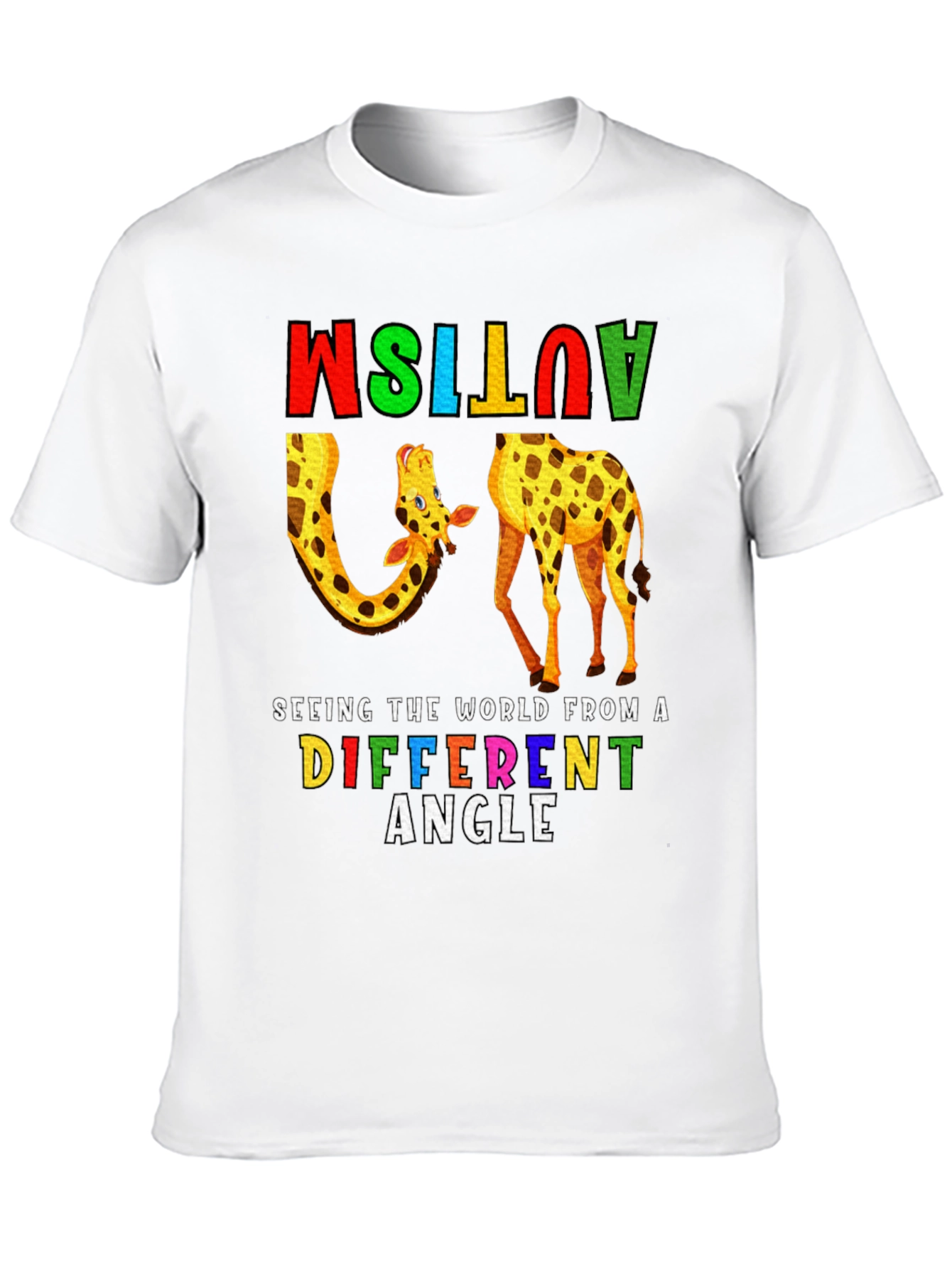 Autism Awareness Giraffe T-Shirt