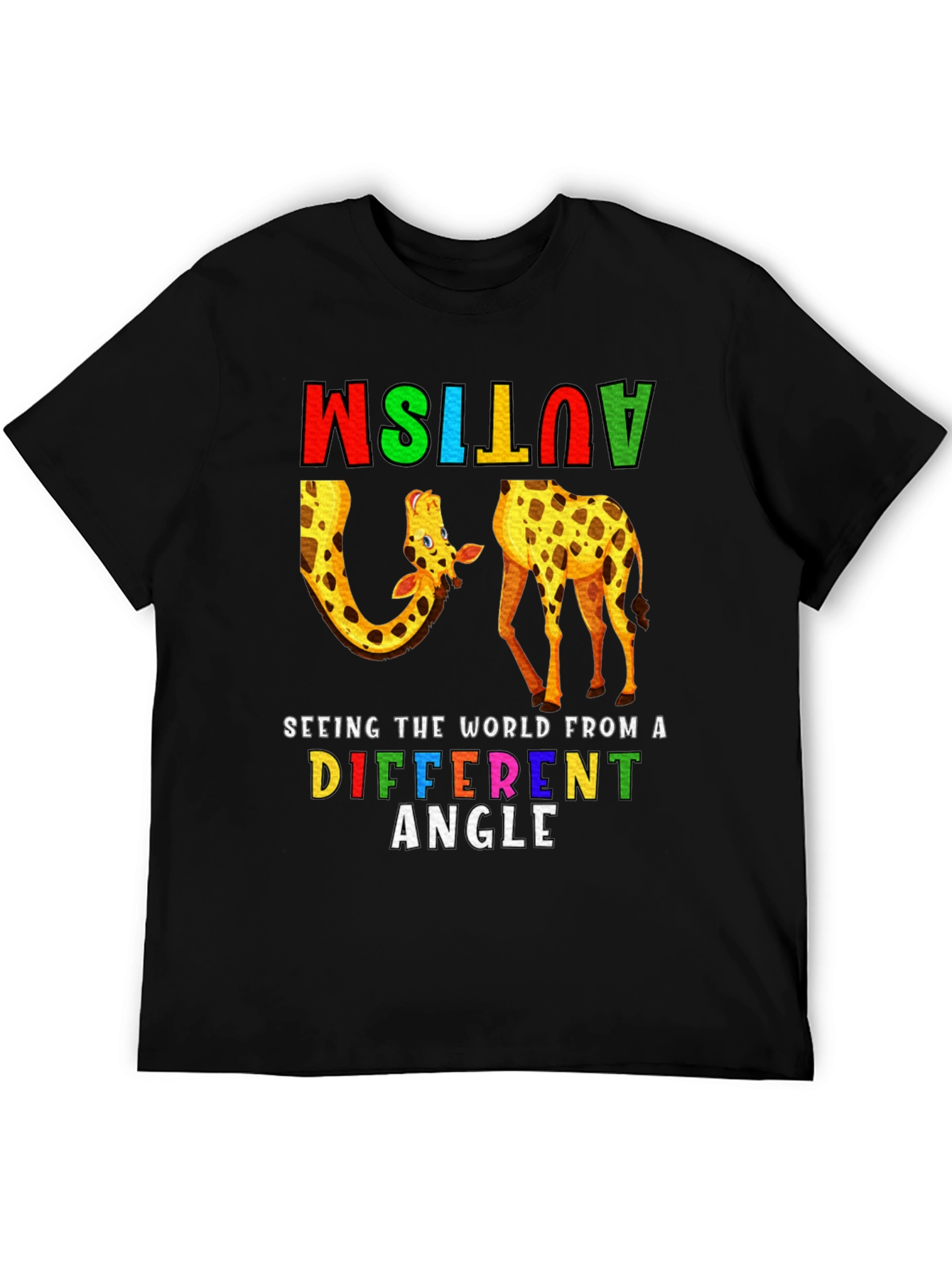 Autism Awareness Giraffe T-Shirt