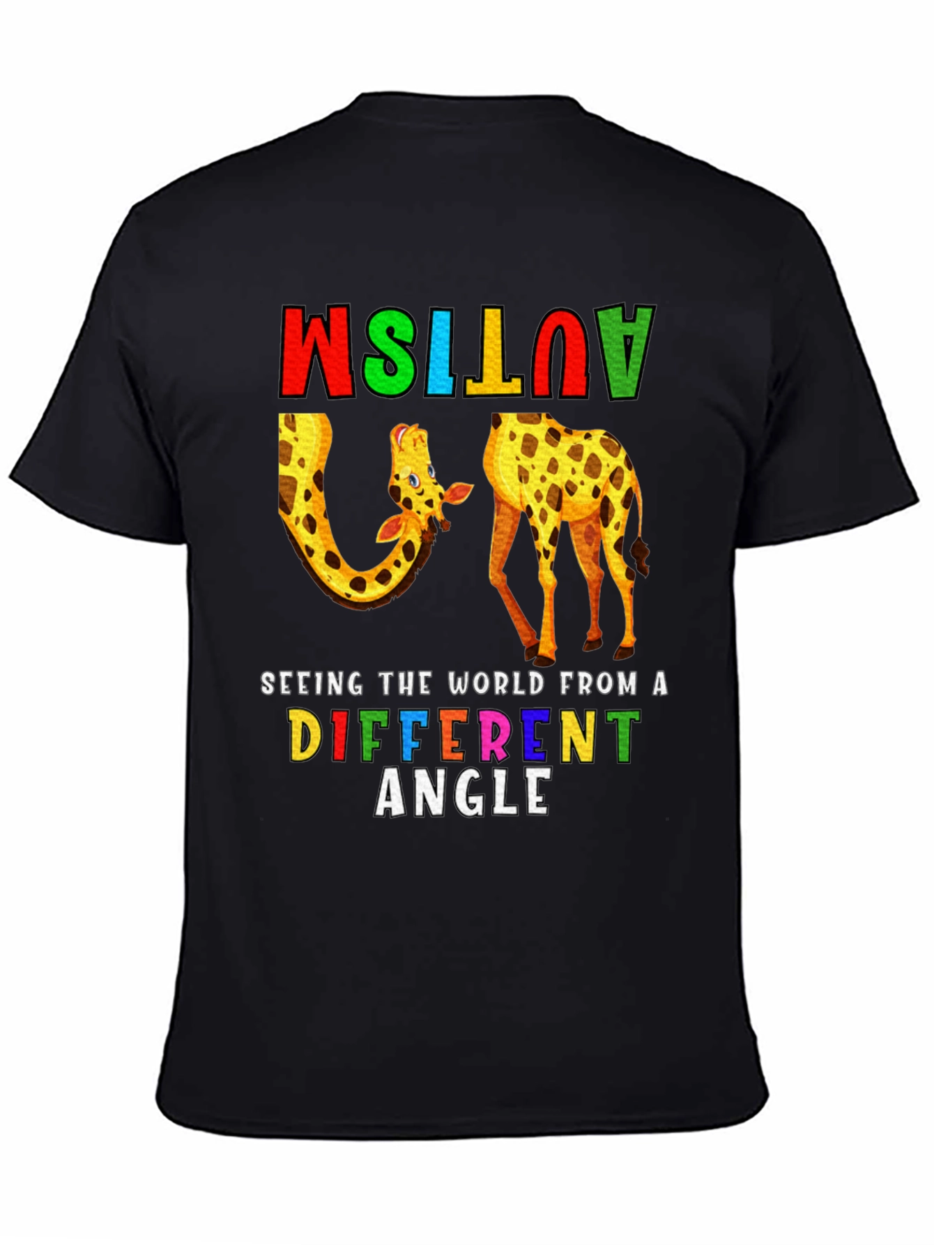 Autism Awareness Giraffe T-Shirt
