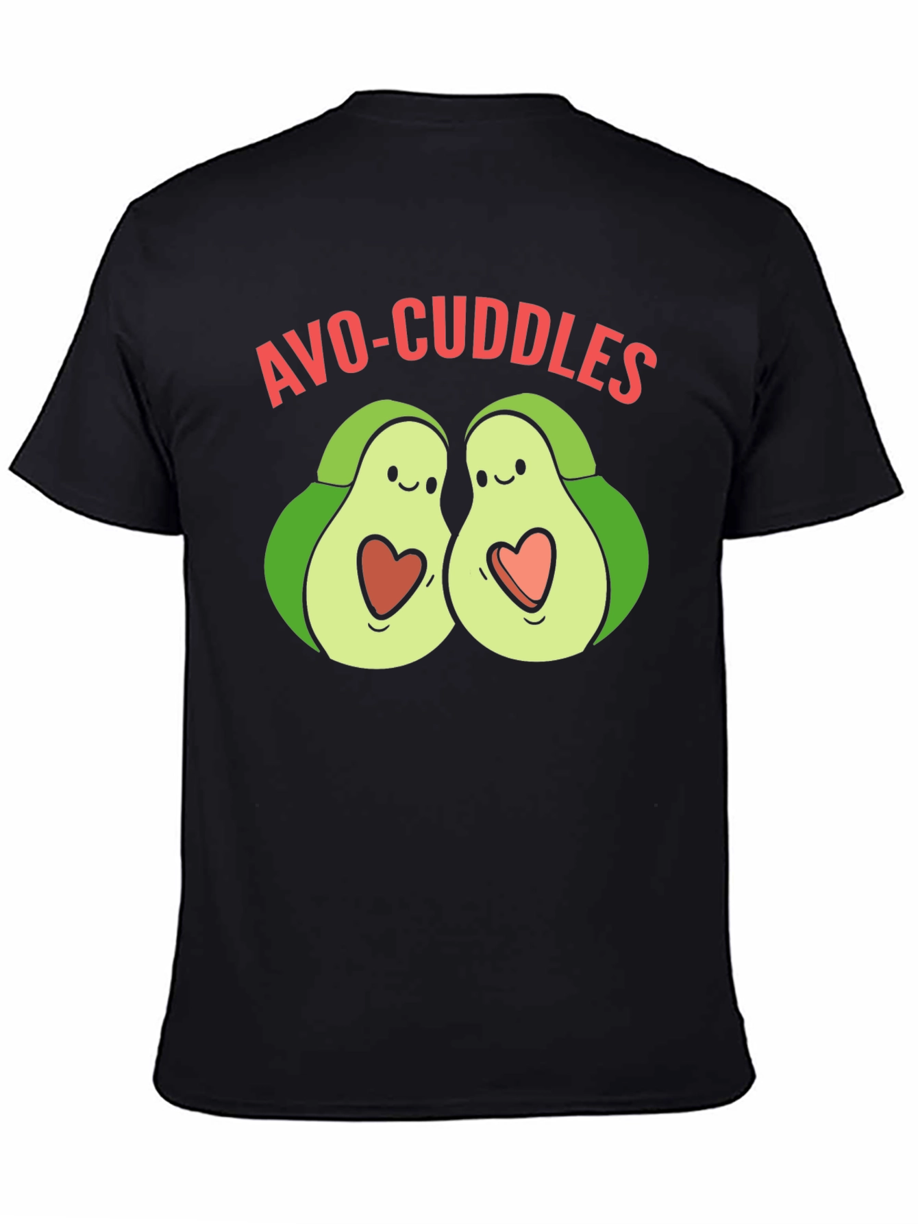 Avo-Cuddles Graphic Tee - Cute Avocado Couple Shirt