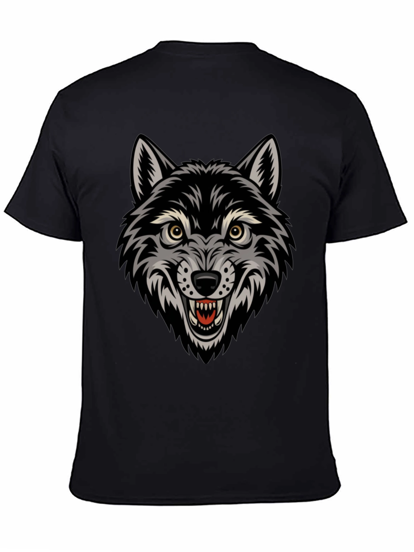 Wolf Graphic Tee - Fierce Style