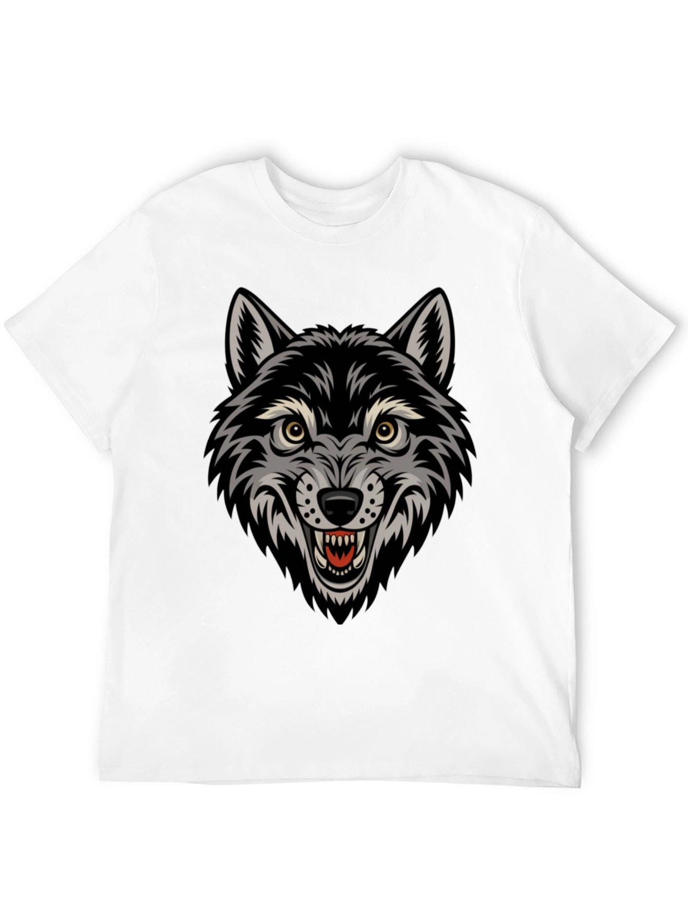 Wolf Graphic Tee - Fierce Style