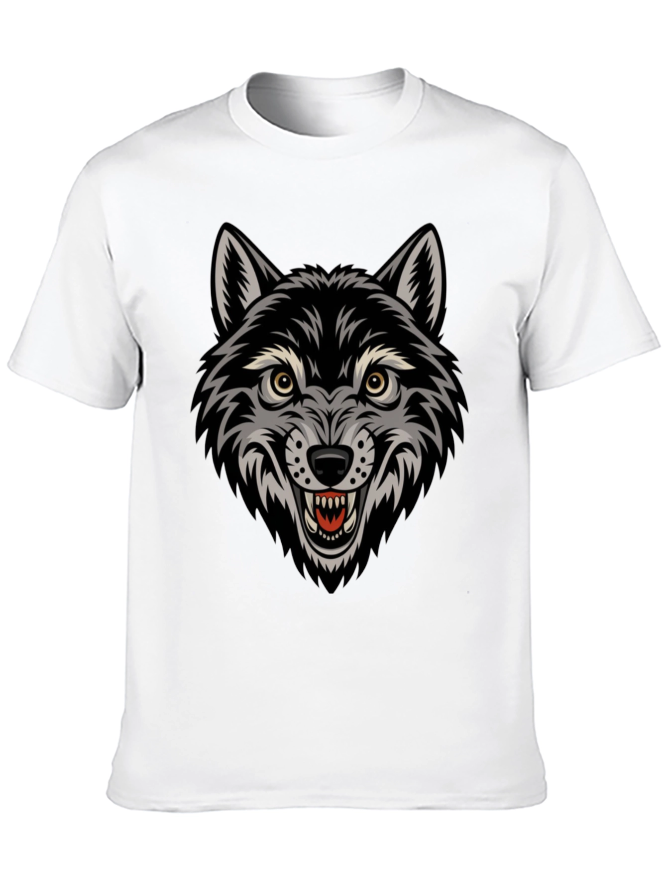 Wolf Graphic Tee - Fierce Style