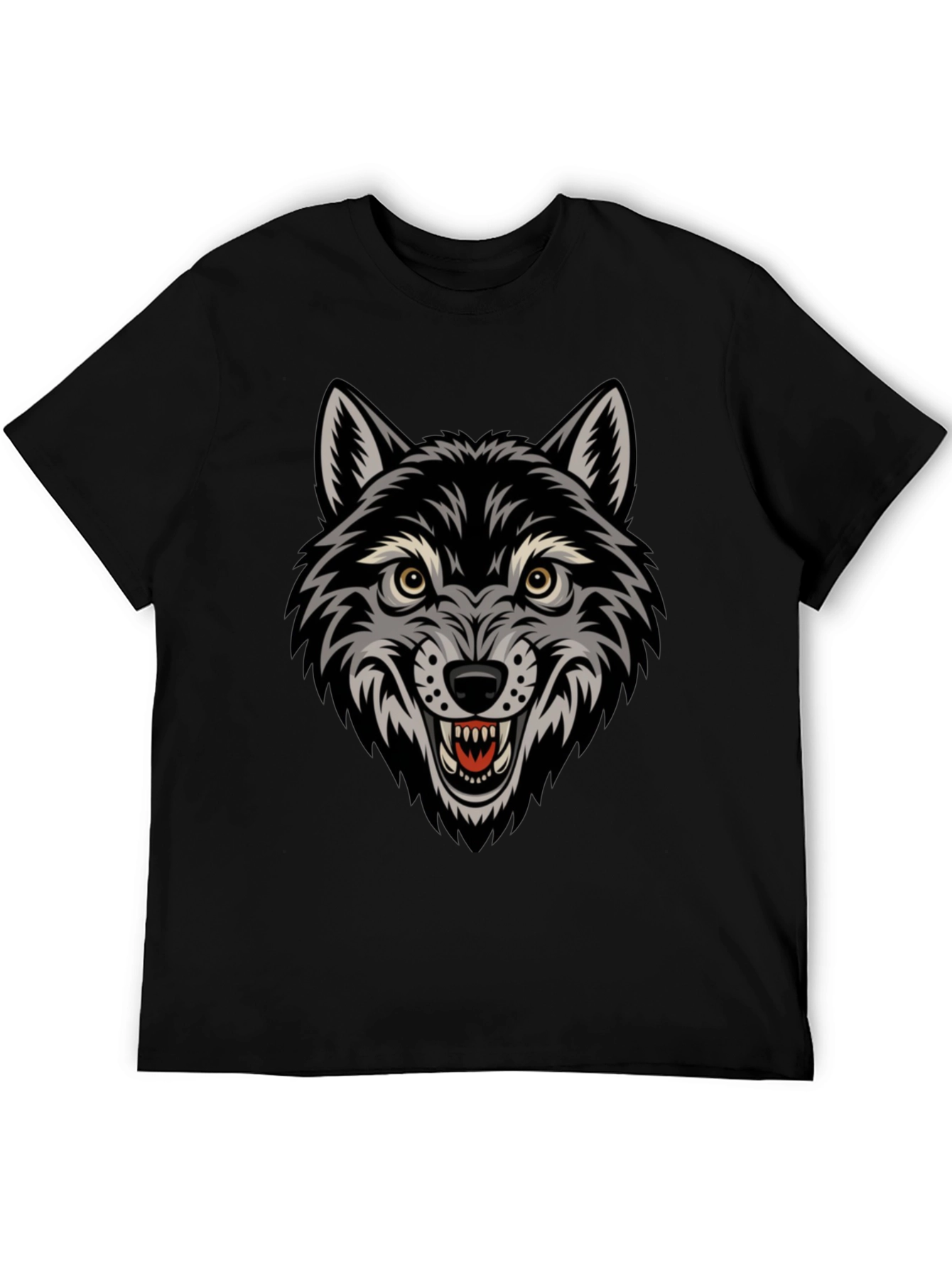 Wolf Graphic Tee - Fierce Style