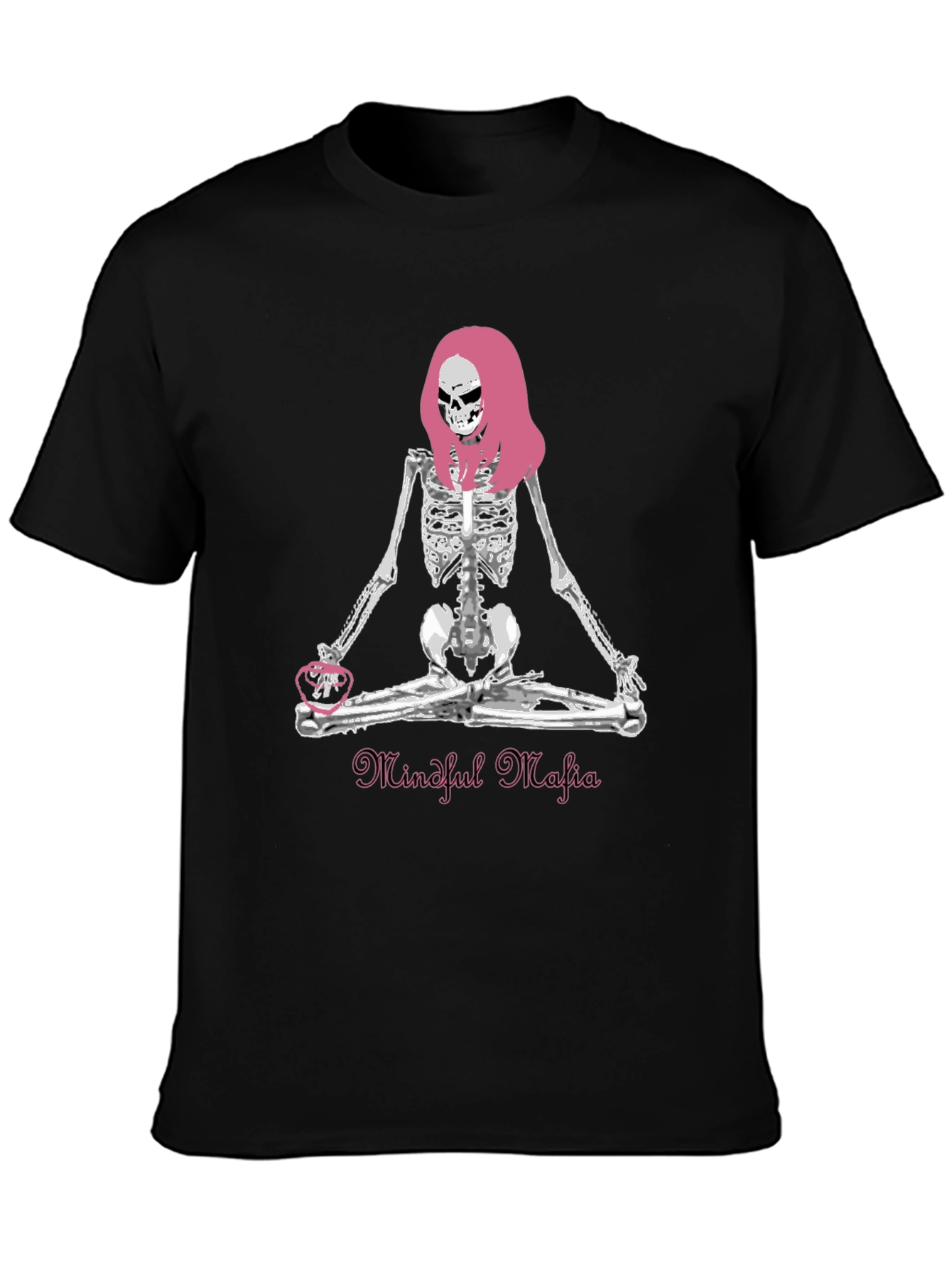 Mindful Mafia Skeleton T-Shirt