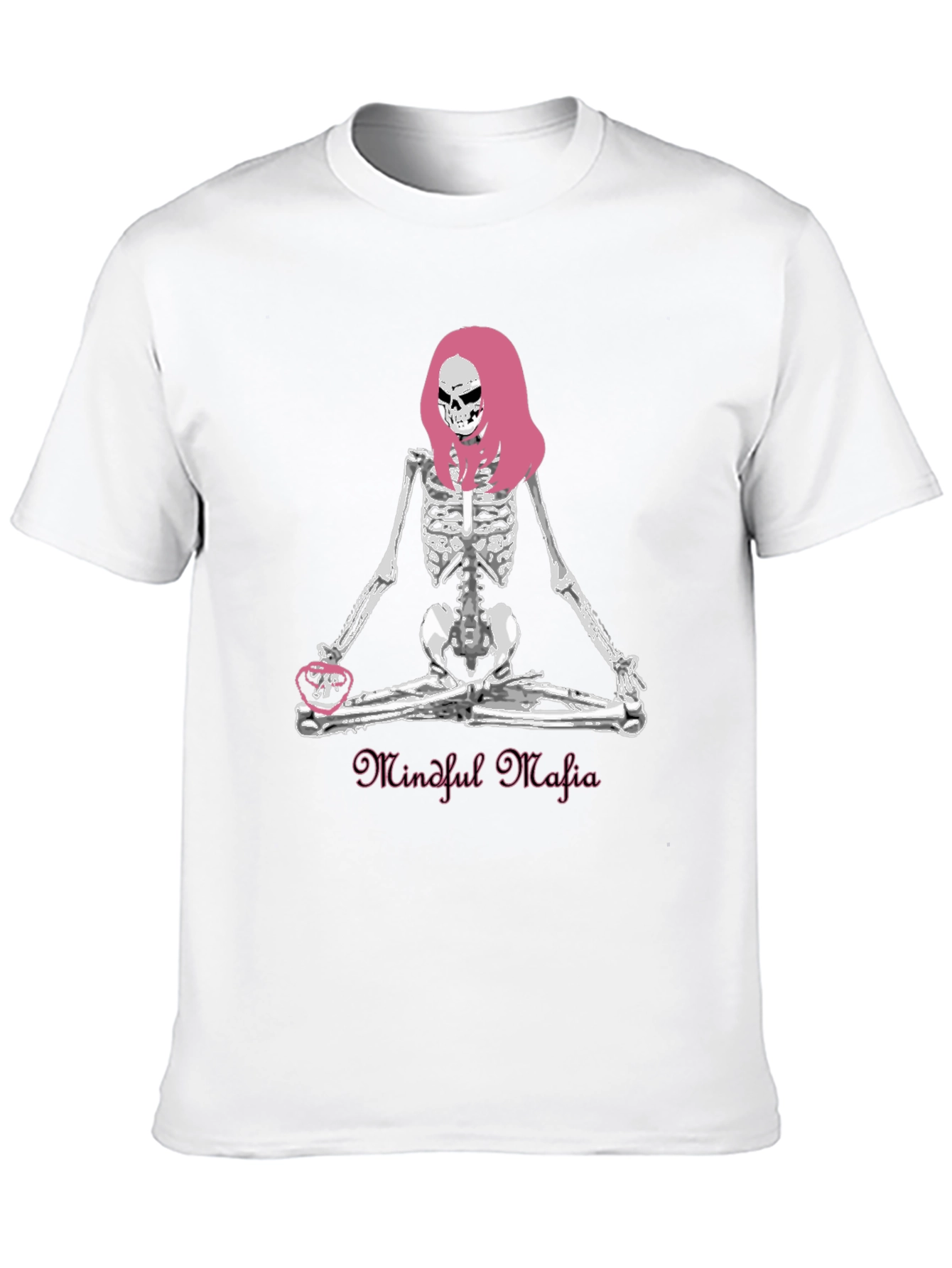 Mindful Mafia Skeleton T-Shirt