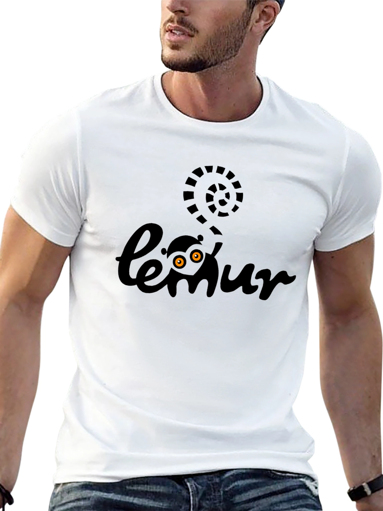 Lemur Graphic Tee - Unique Animal Lover Design