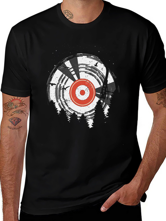 Target & Forest Graphic Tee - Casual Style