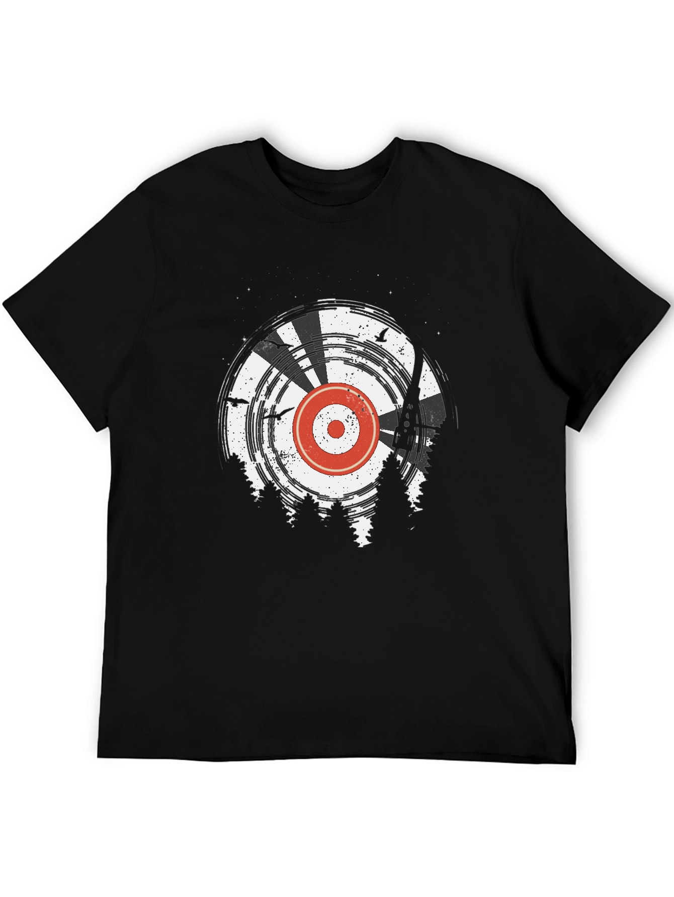 Target & Forest Graphic Tee - Casual Style