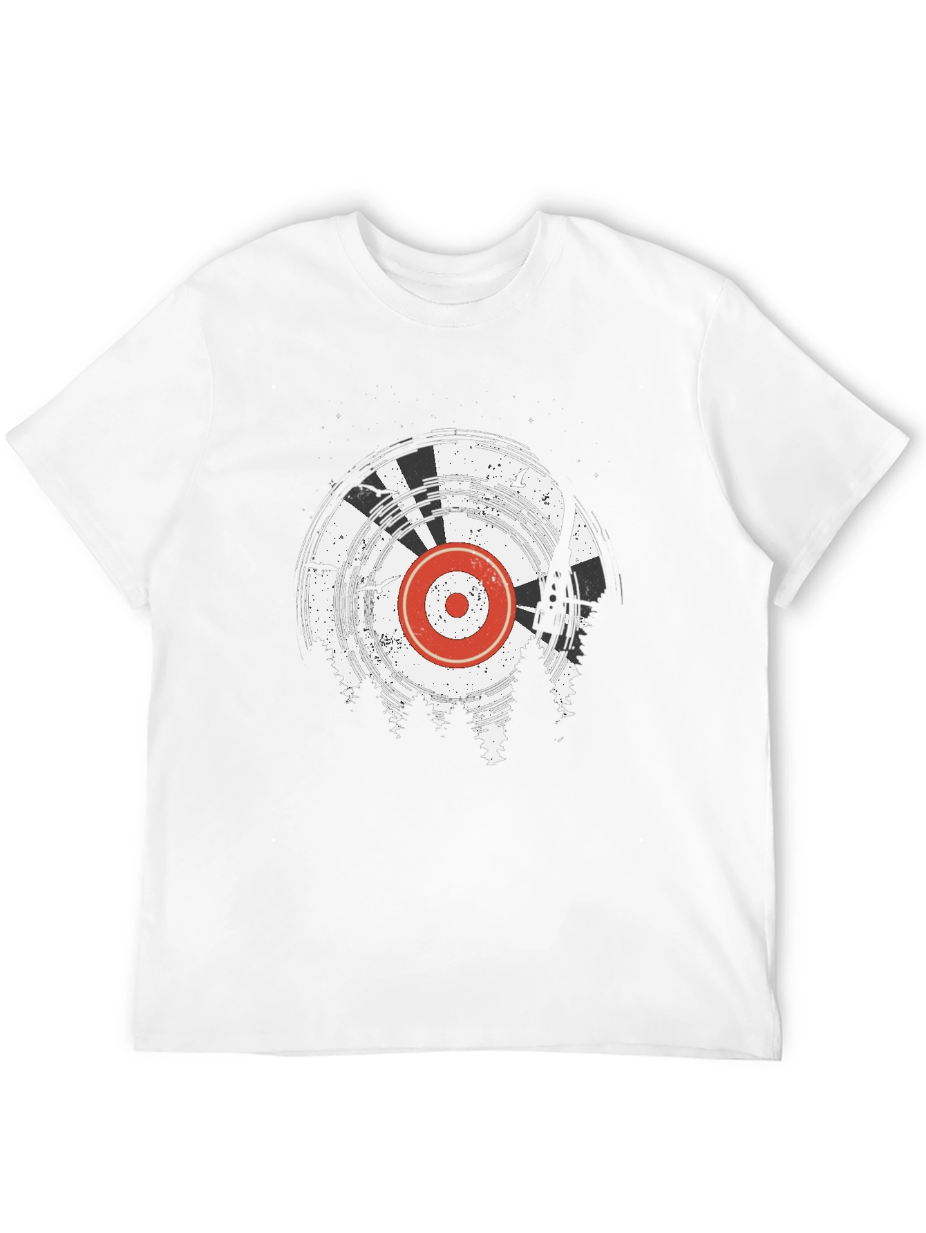 Target & Forest Graphic Tee - Casual Style
