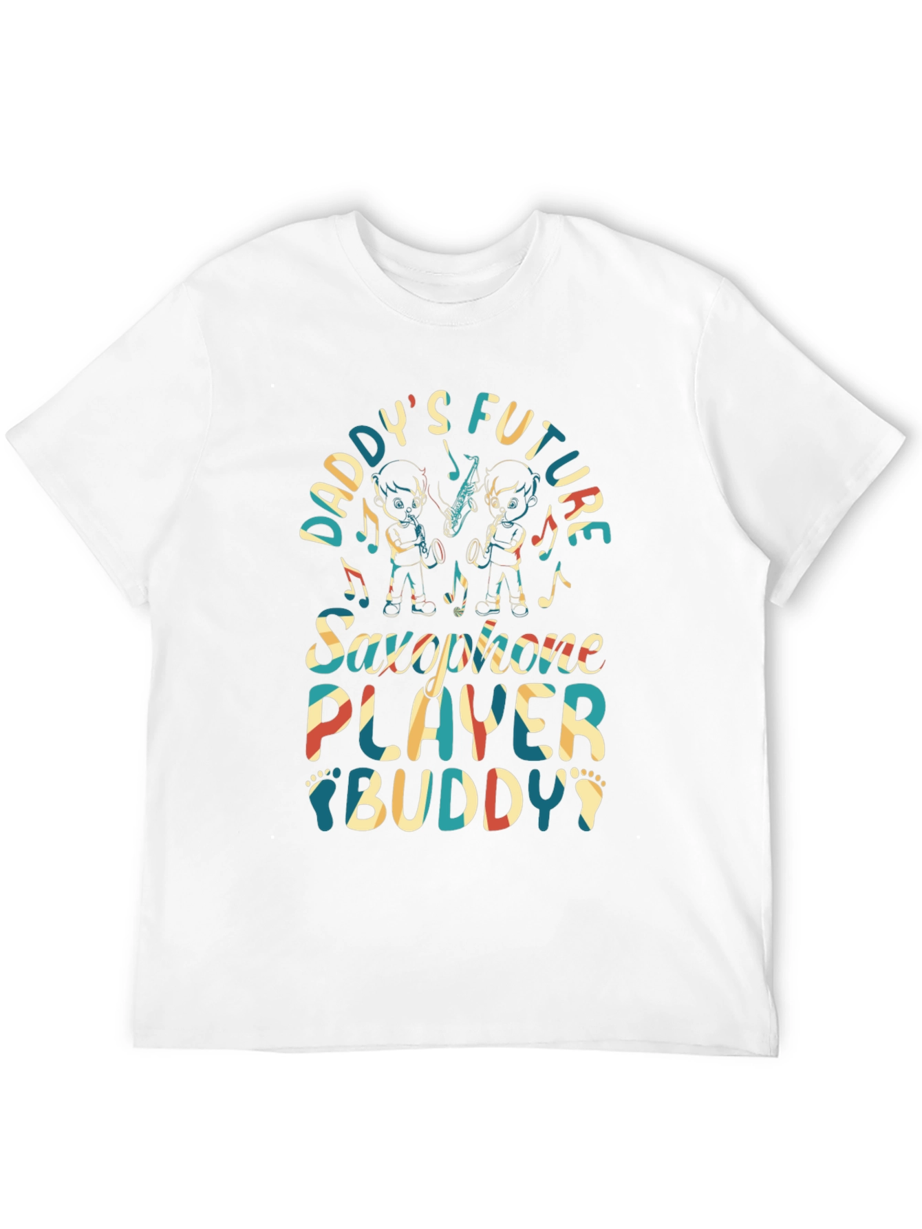 Daddys Future Saxophone Player Buddy T-Shirt
