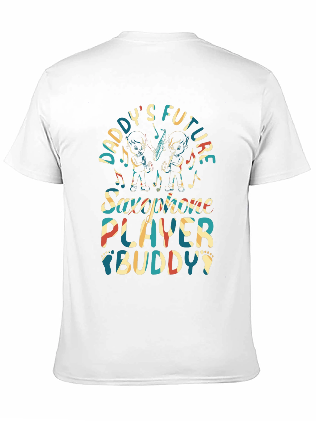 Daddys Future Saxophone Player Buddy T-Shirt
