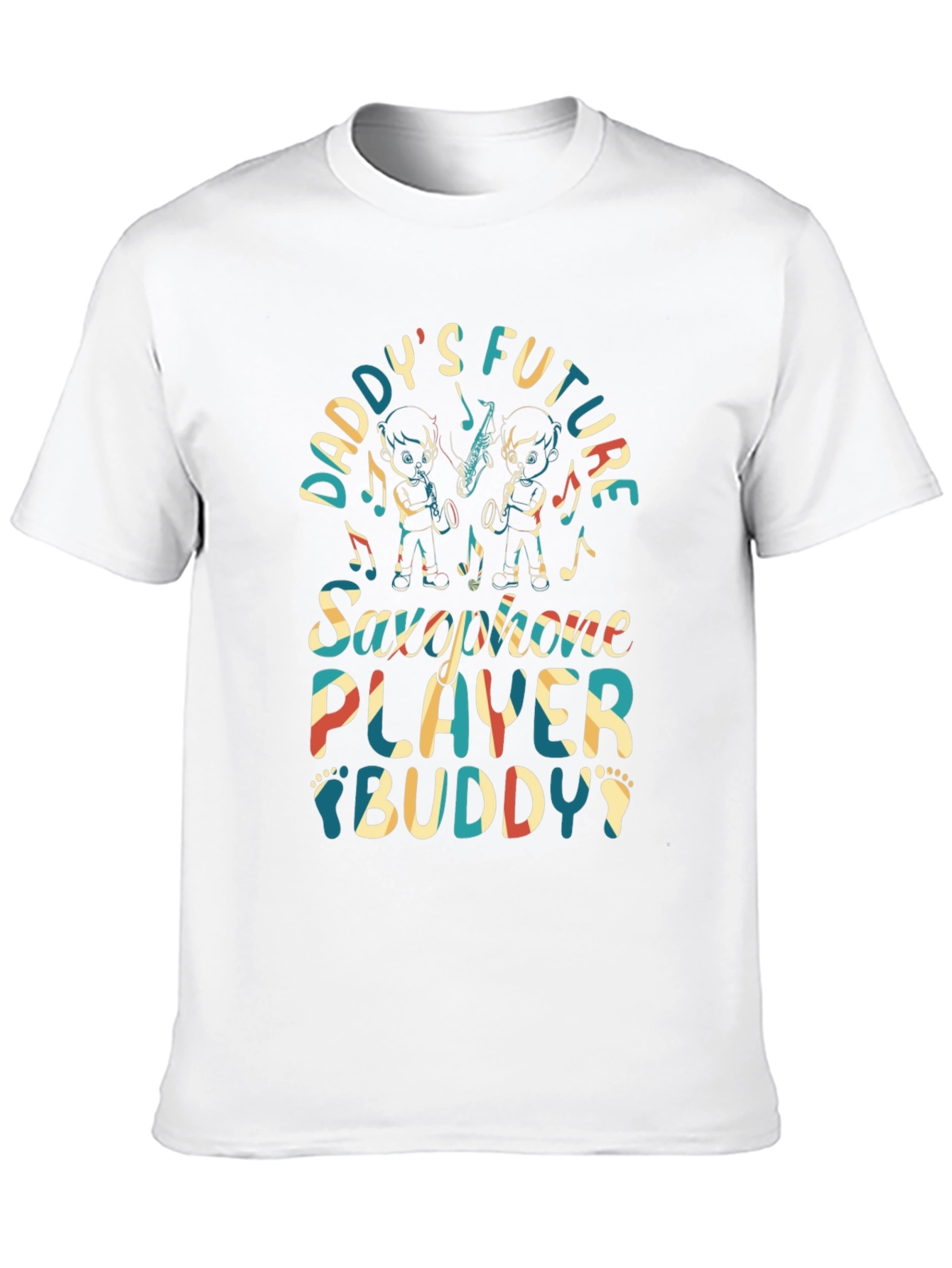 Daddys Future Saxophone Player Buddy T-Shirt