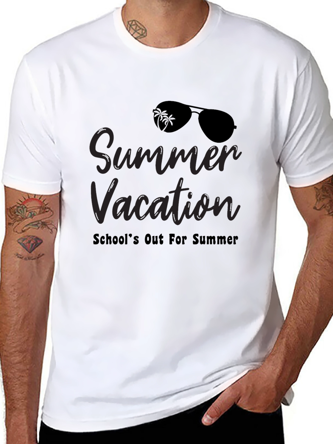 Summer Vacation Graphic Tee - Schools Out T-Shirt
