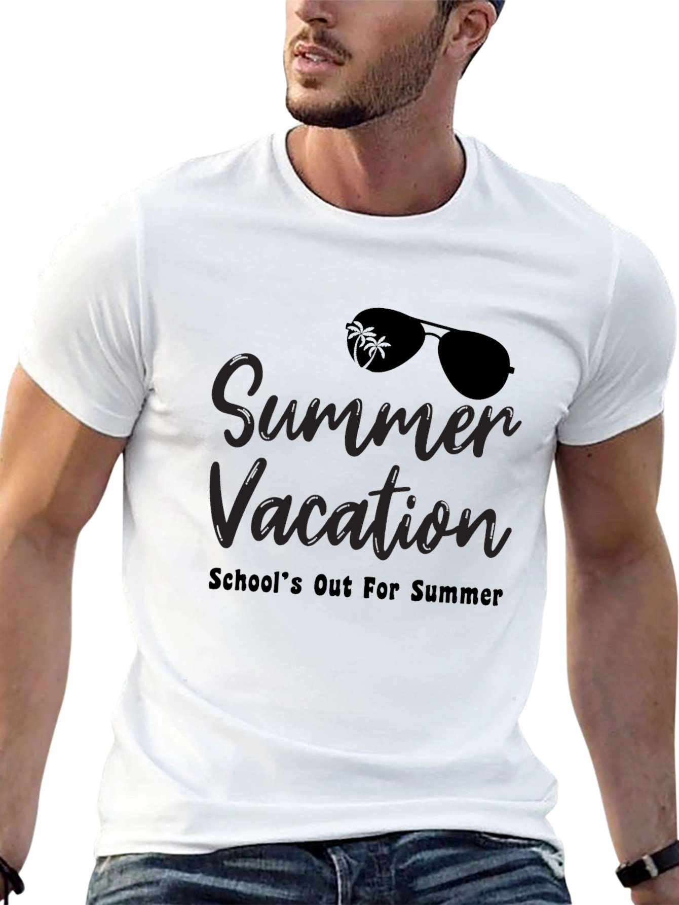 Summer Vacation Graphic Tee - Schools Out T-Shirt