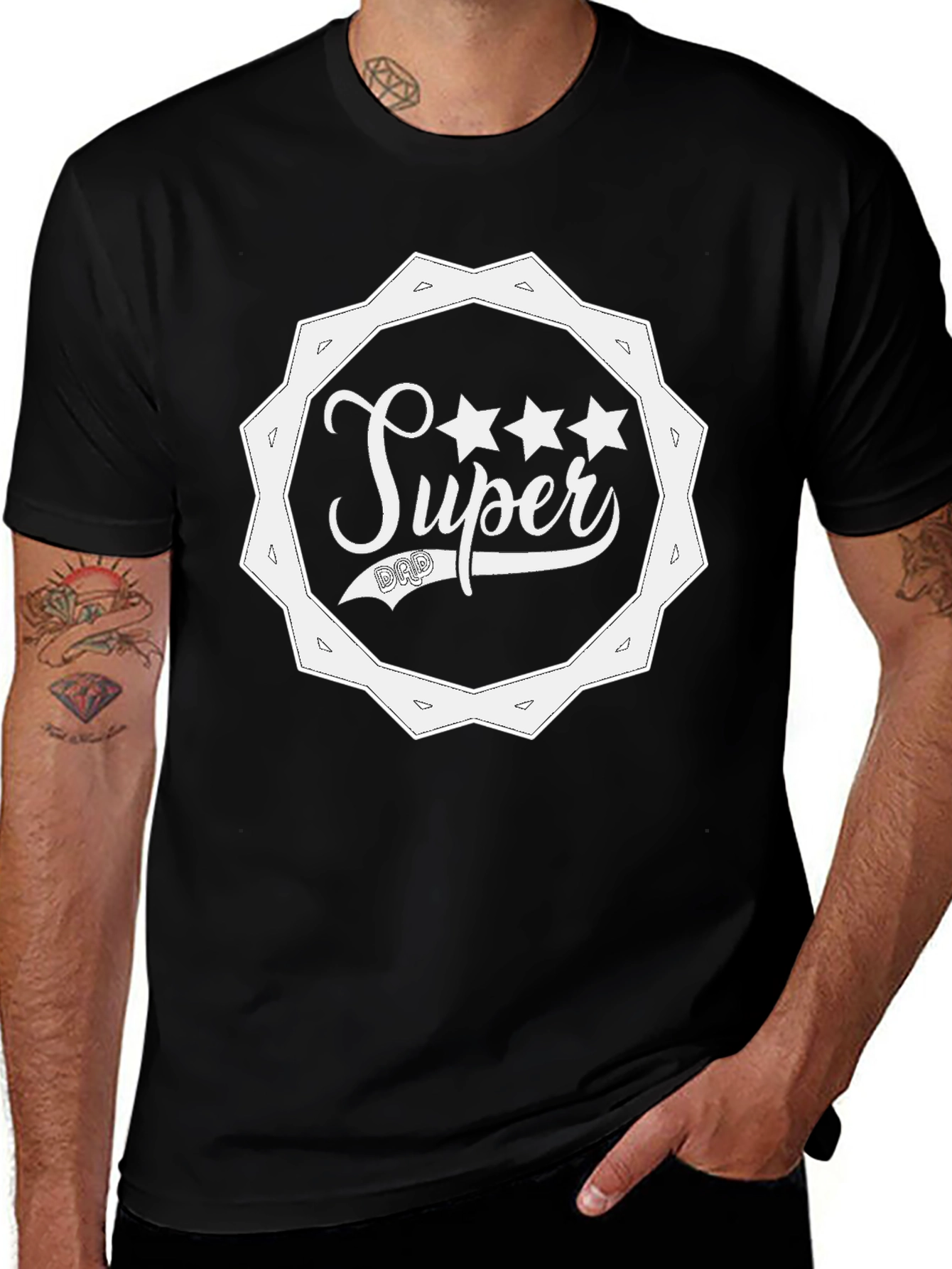 Super Dad T-Shirt - Stylish Fathers Day Gift