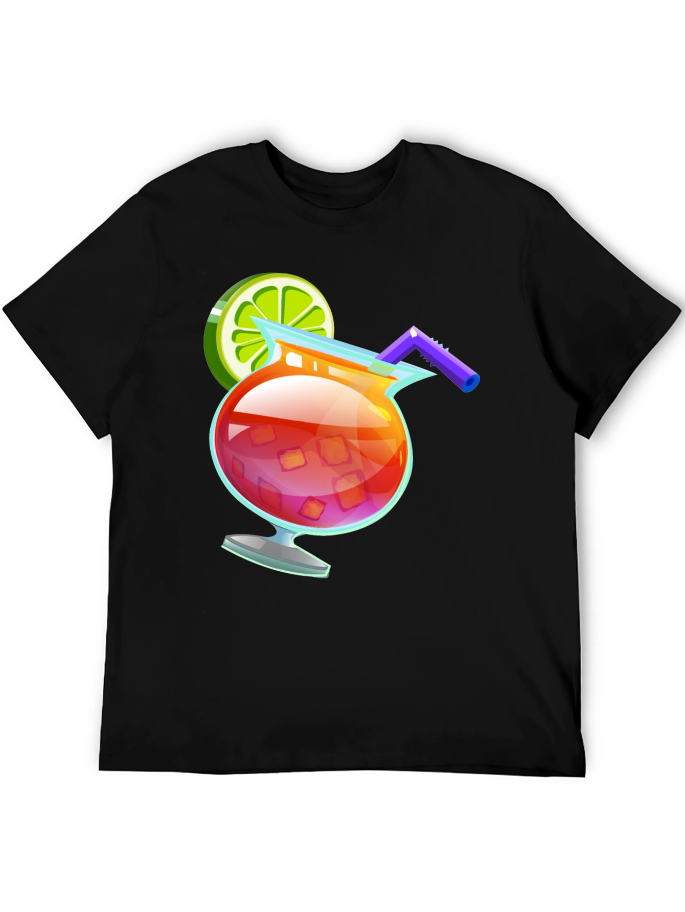 Cocktail Graphic Tee - Summer Vibes T-Shirt