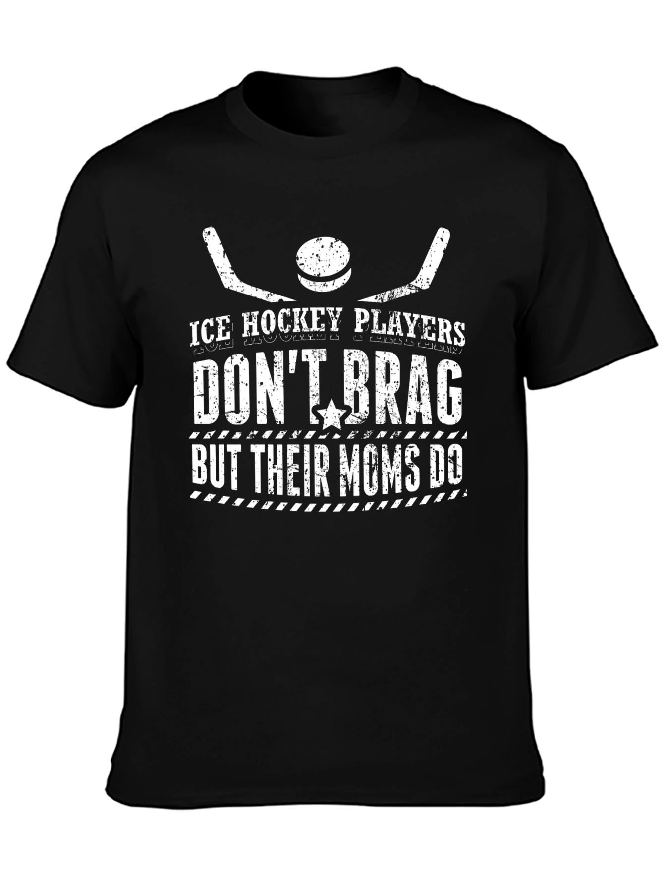 Ice Hockey Moms T-Shirt - Funny Sports Tee