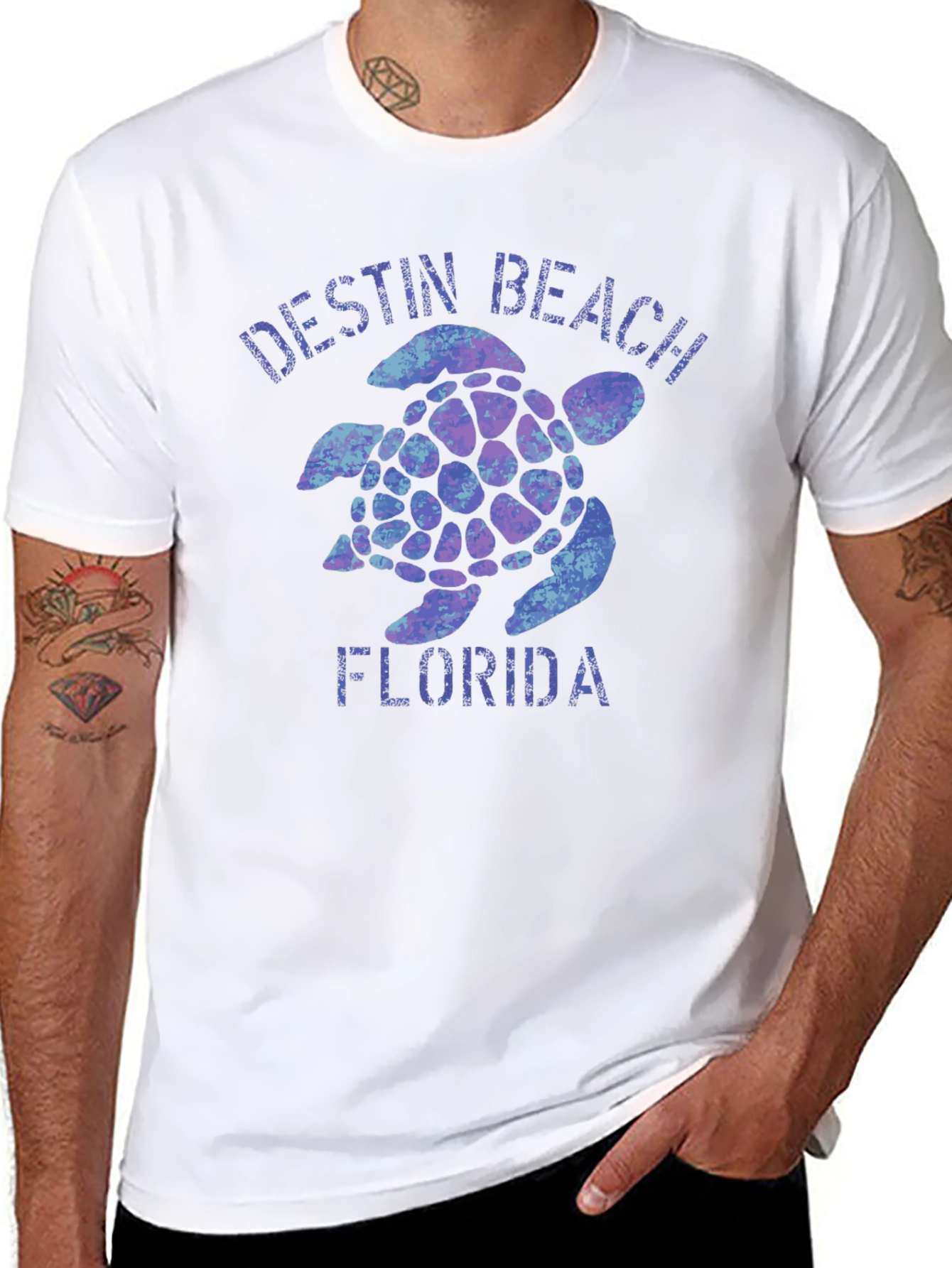 Destin Beach Florida Sea Turtle T-Shirt
