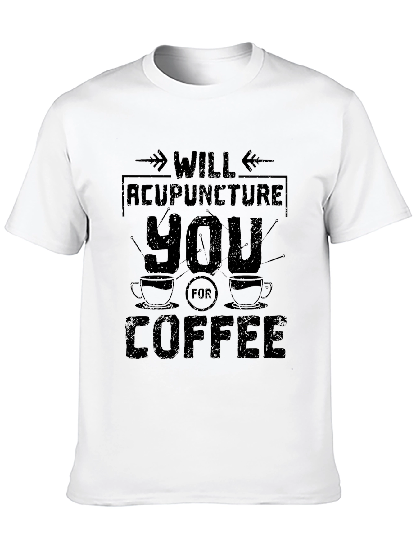 Acupuncture For Coffee Graphic Tee
