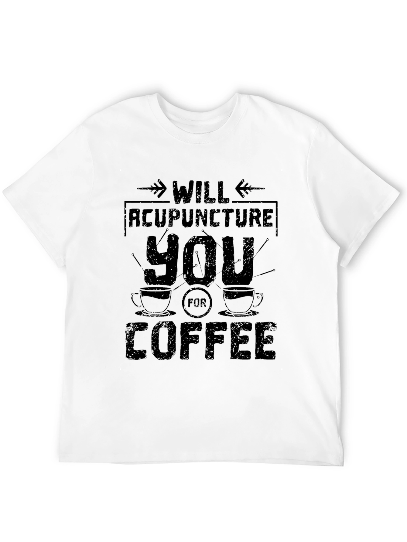 Acupuncture For Coffee Graphic Tee