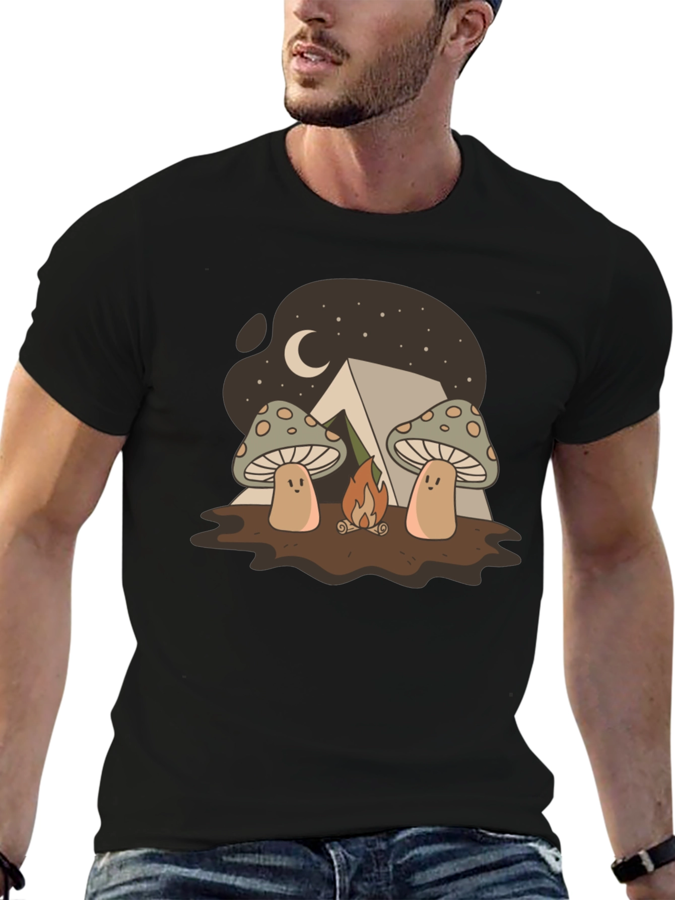 Mushroom Campfire T-Shirt