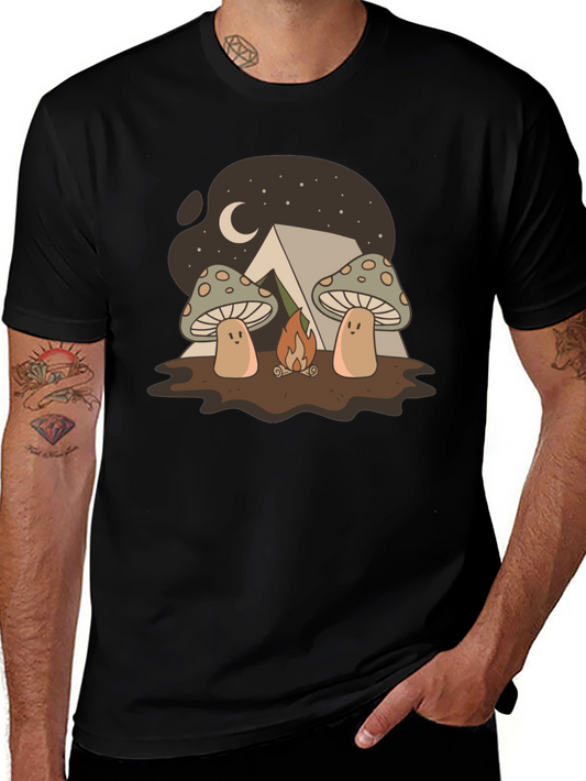 Mushroom Campfire T-Shirt