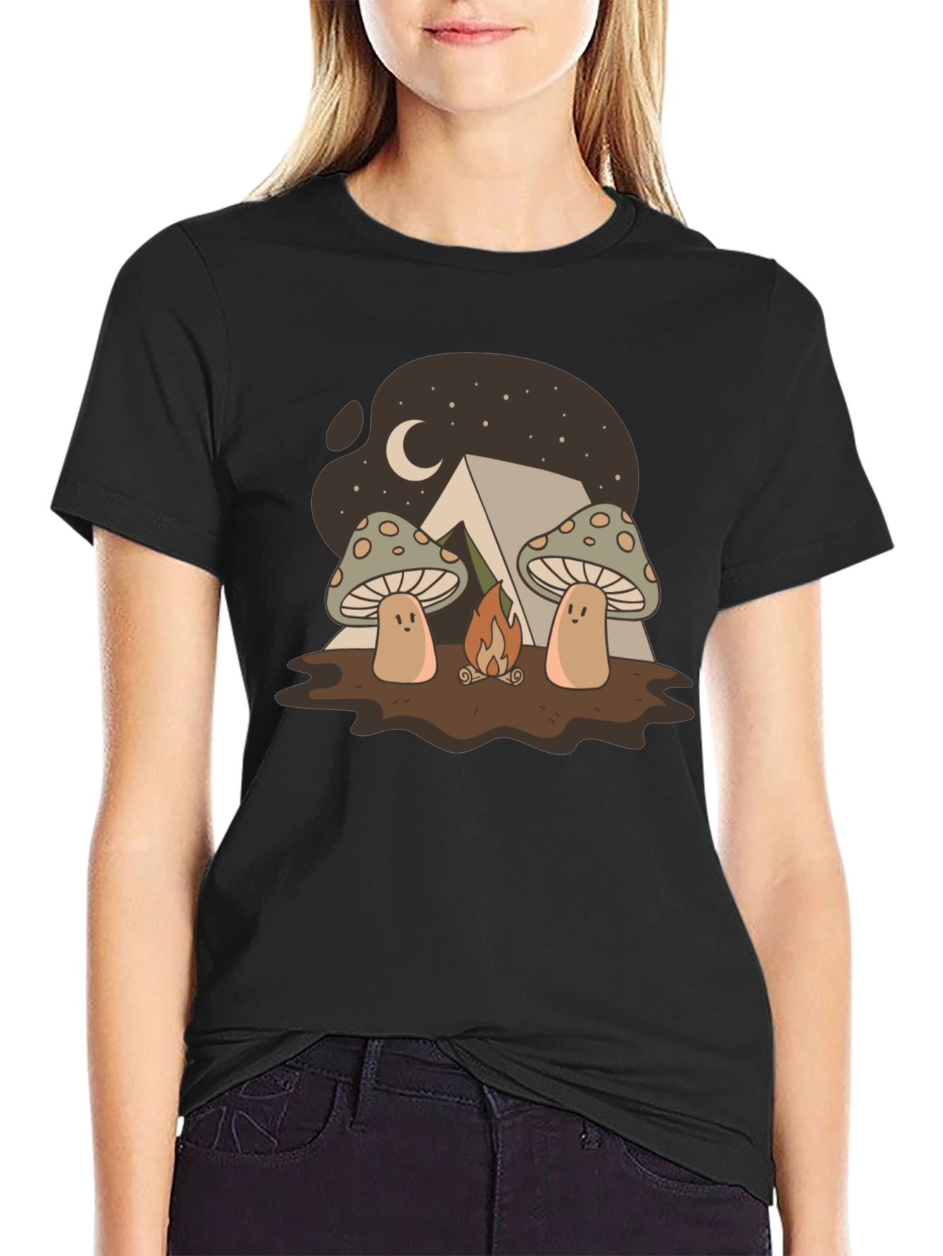 Mushroom Campfire T-Shirt
