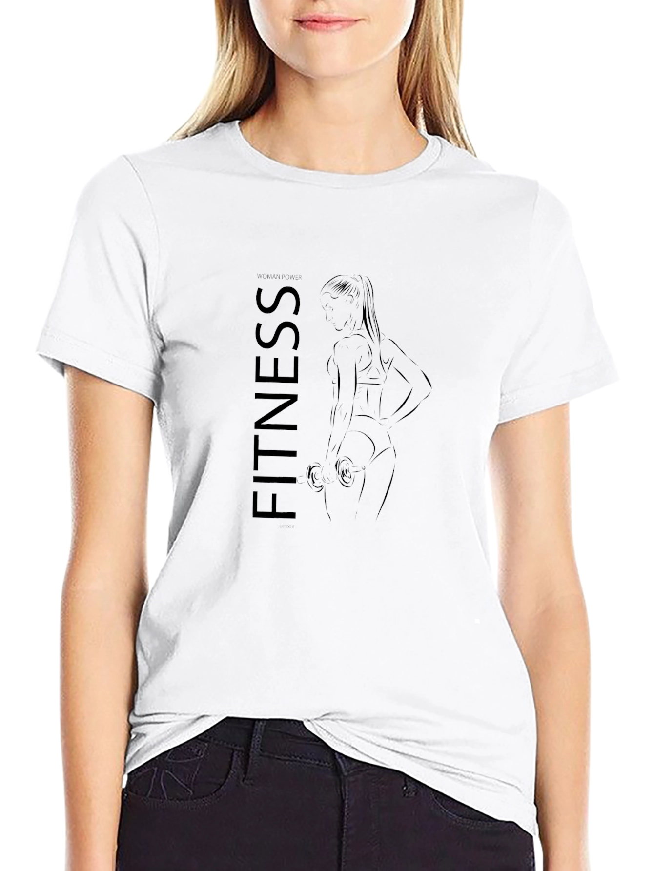 Fitness Graphic Tee - Gym Workout Apparel