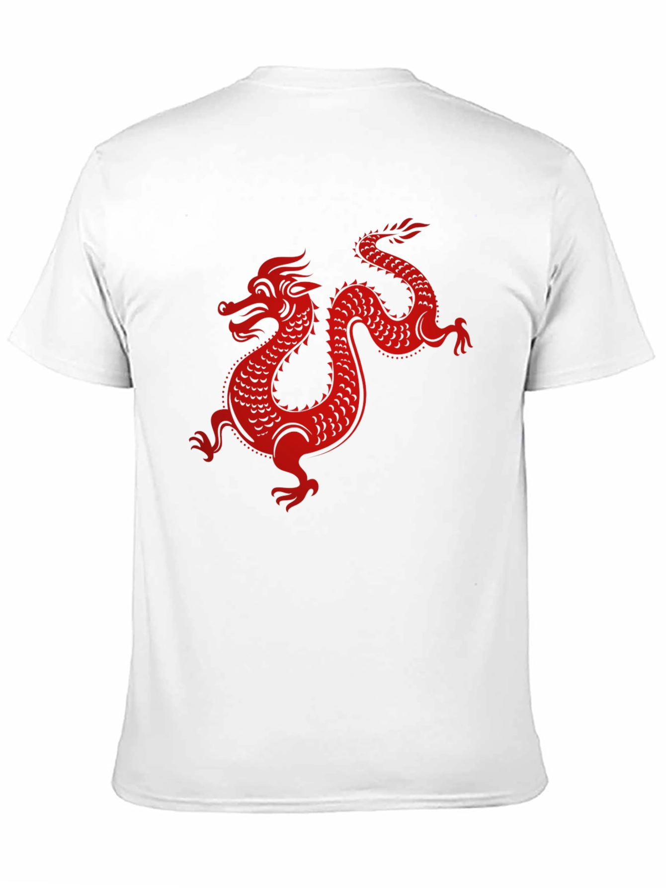 Red Dragon Graphic Black T-Shirt