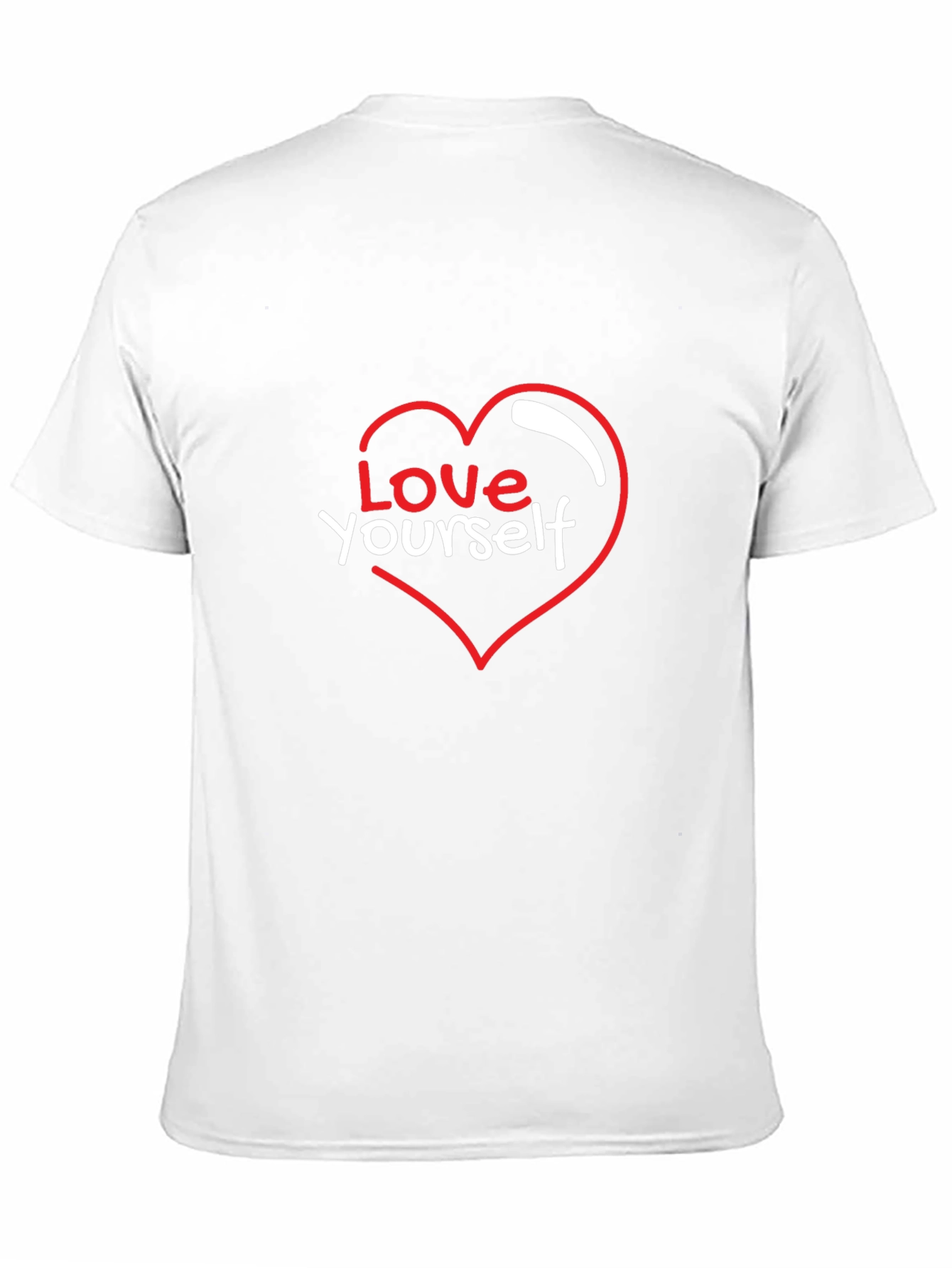 Love Yourself Graphic Black T-Shirt