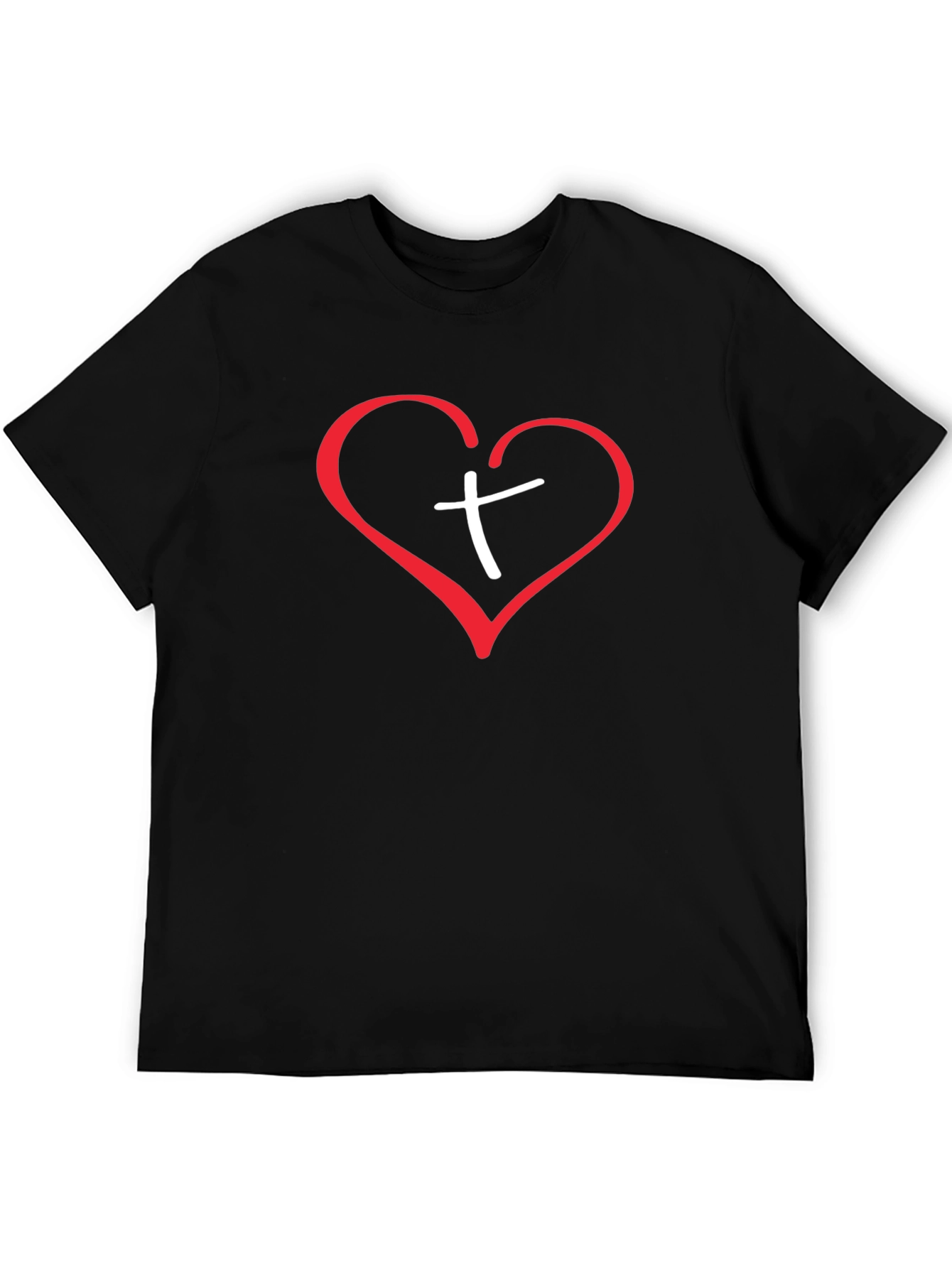 Faith Heart Christian T-Shirt