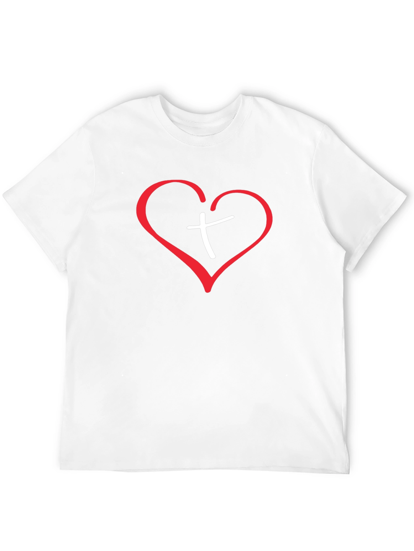 Faith Heart Christian T-Shirt