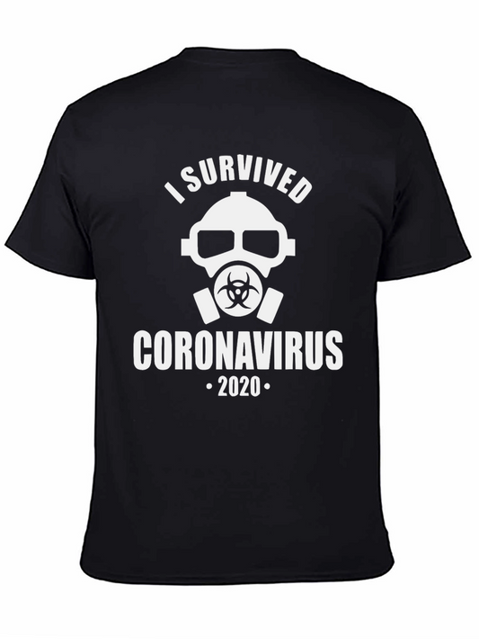 I Survived Coronavirus 2020 Graphic T-Shirt