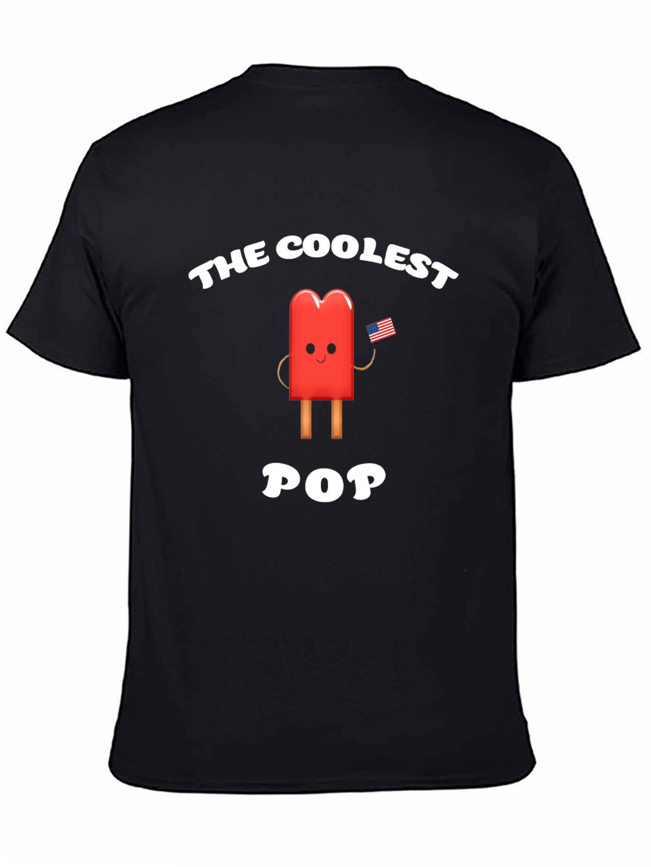 Coolest Pop T-Shirt - Patriotic Popsicle Tee