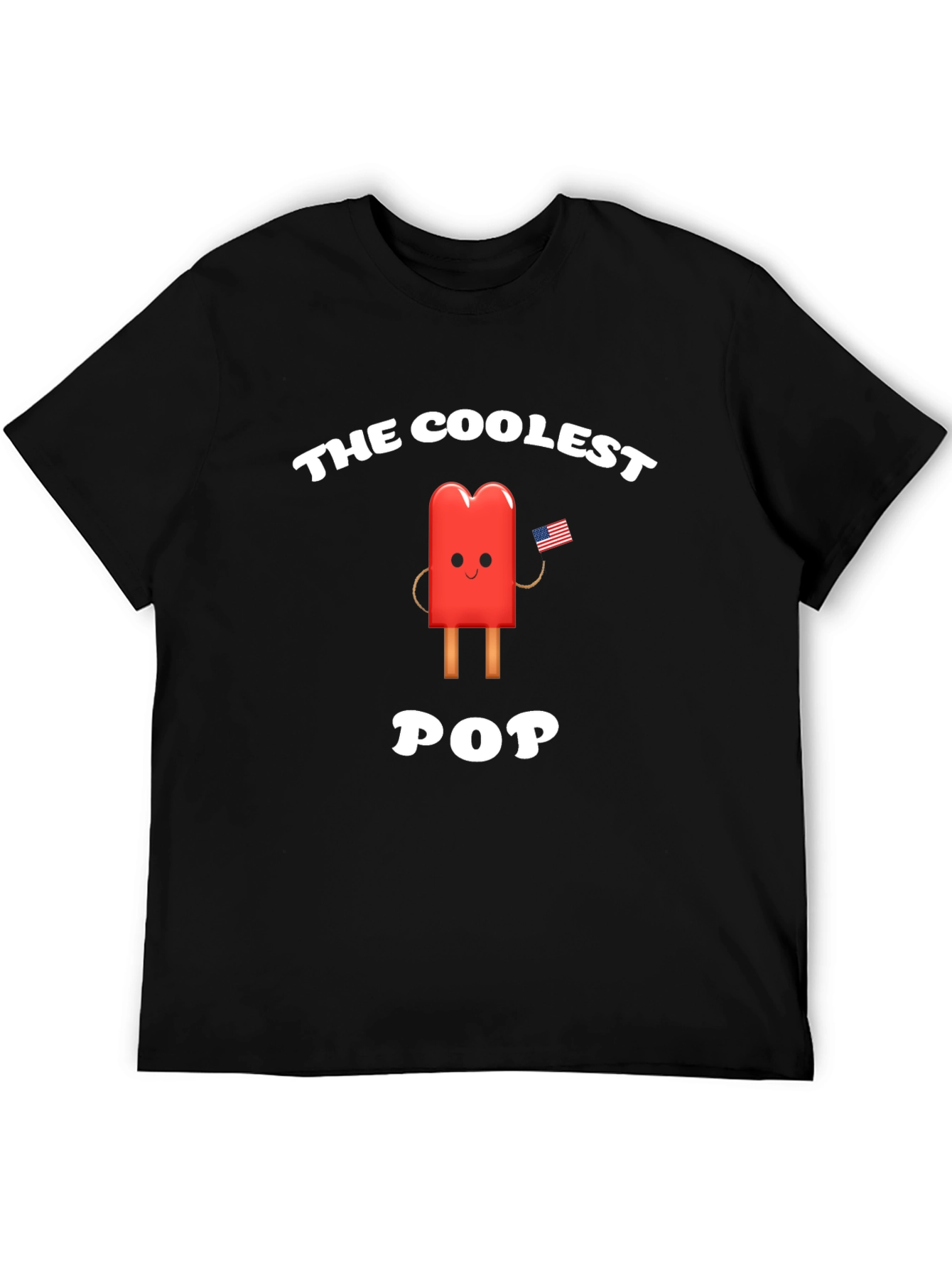 Coolest Pop T-Shirt - Patriotic Popsicle Tee