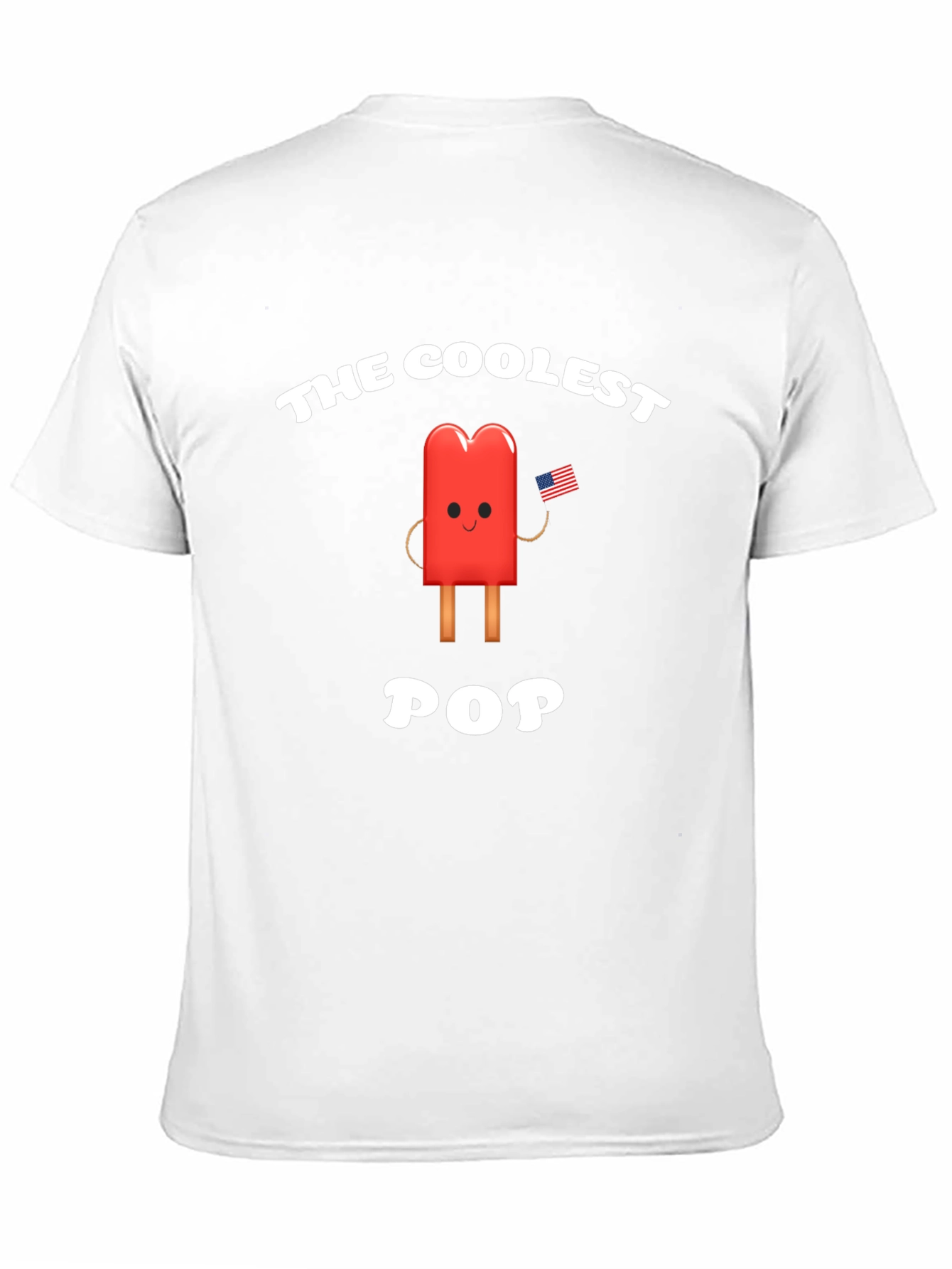 Coolest Pop T-Shirt - Patriotic Popsicle Tee