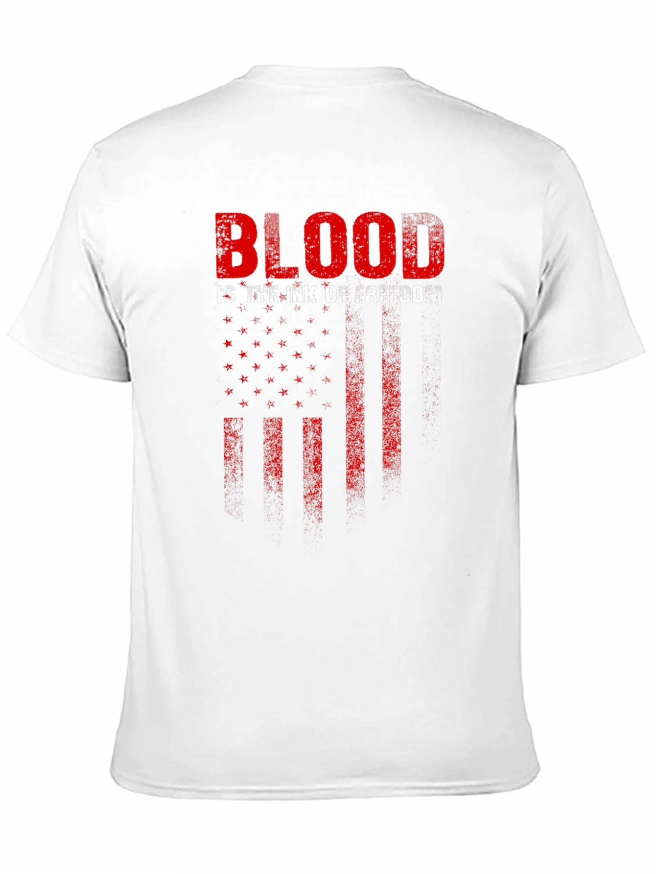Blood is the Ink of Freedom Graphic T-Shirt