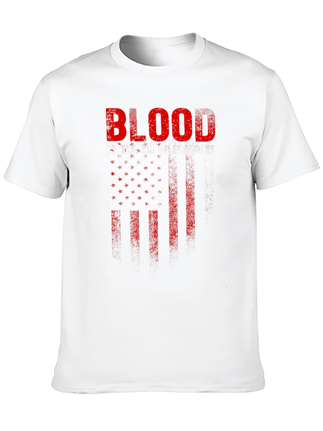 Blood is the Ink of Freedom Graphic T-Shirt