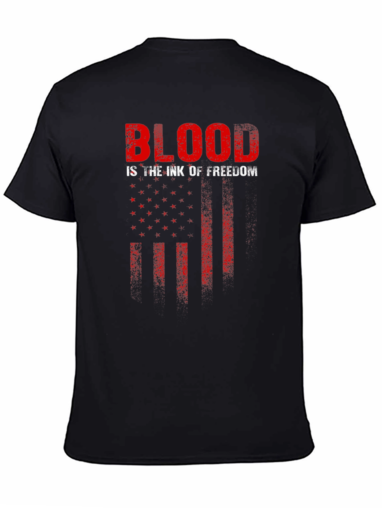 Blood is the Ink of Freedom Graphic T-Shirt