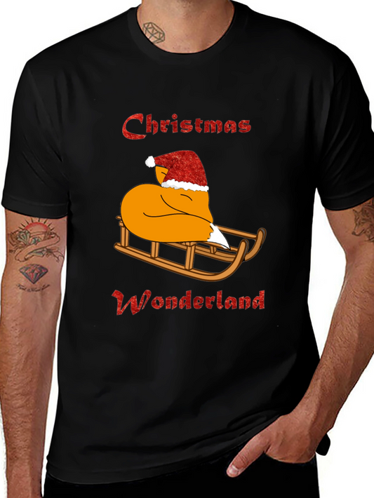Christmas Wonderland Fox Graphic Tee