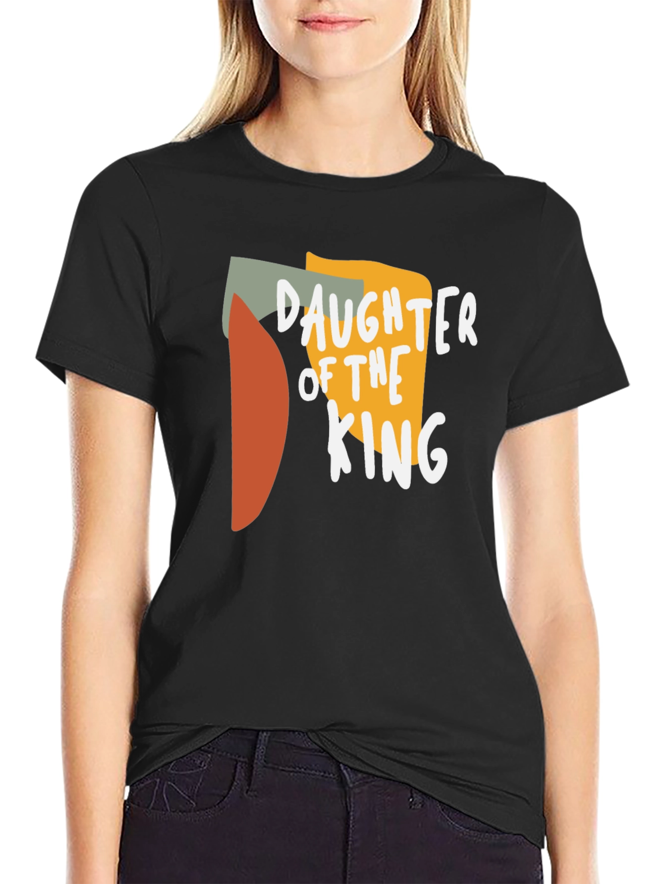Daughter of the King Graphic T-Shirt - Black