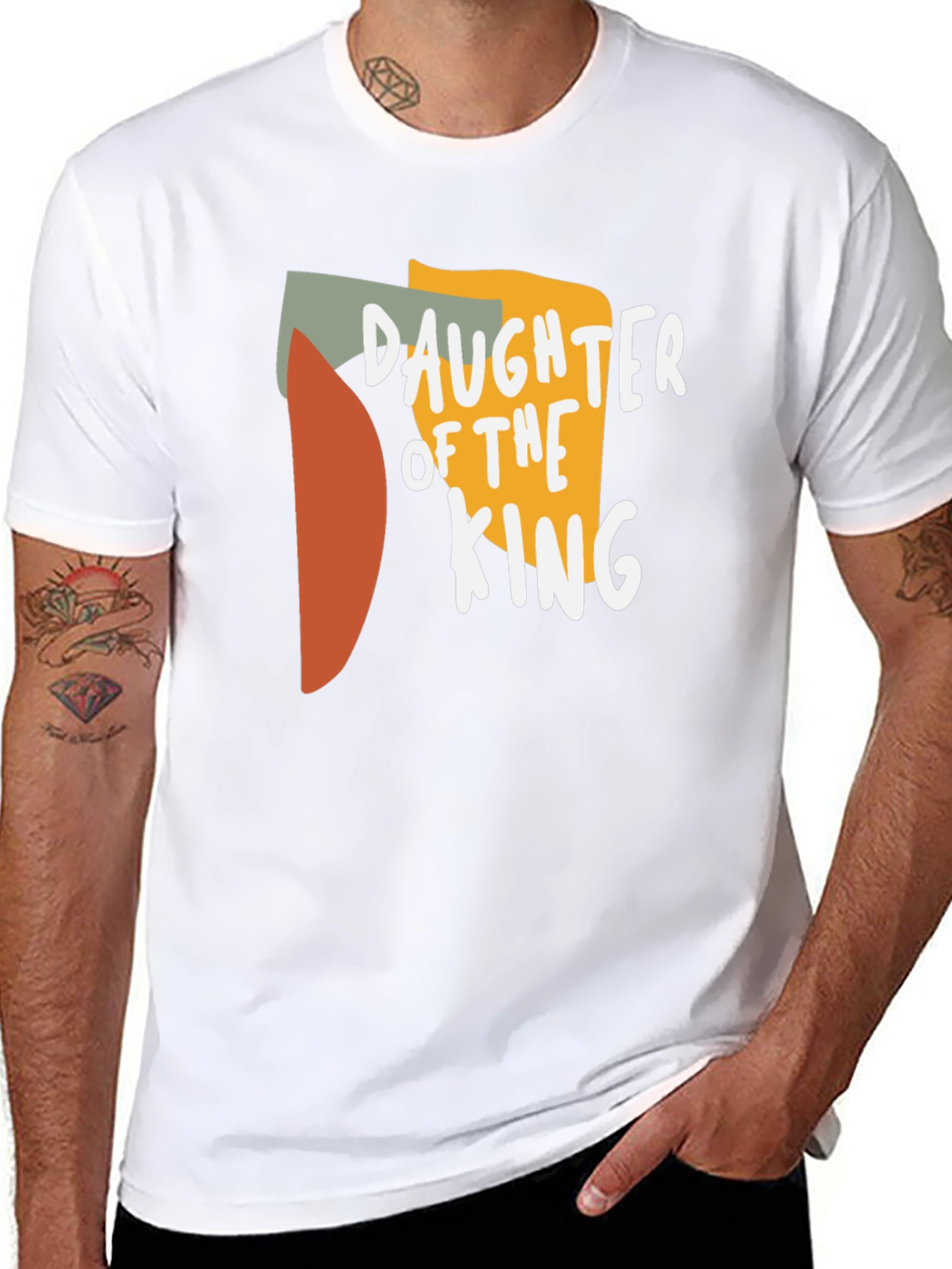Daughter of the King Graphic T-Shirt - Black