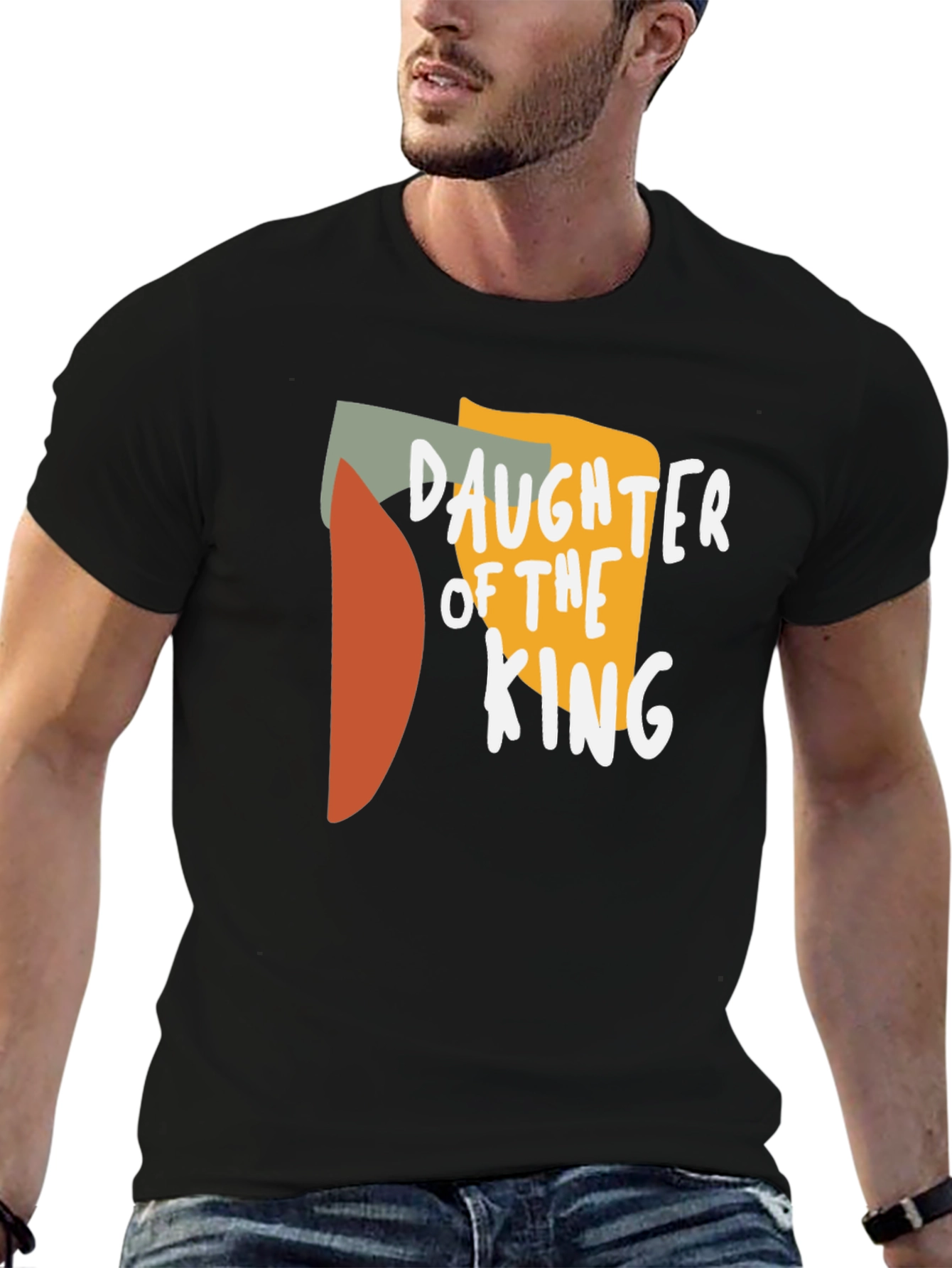Daughter of the King Graphic T-Shirt - Black