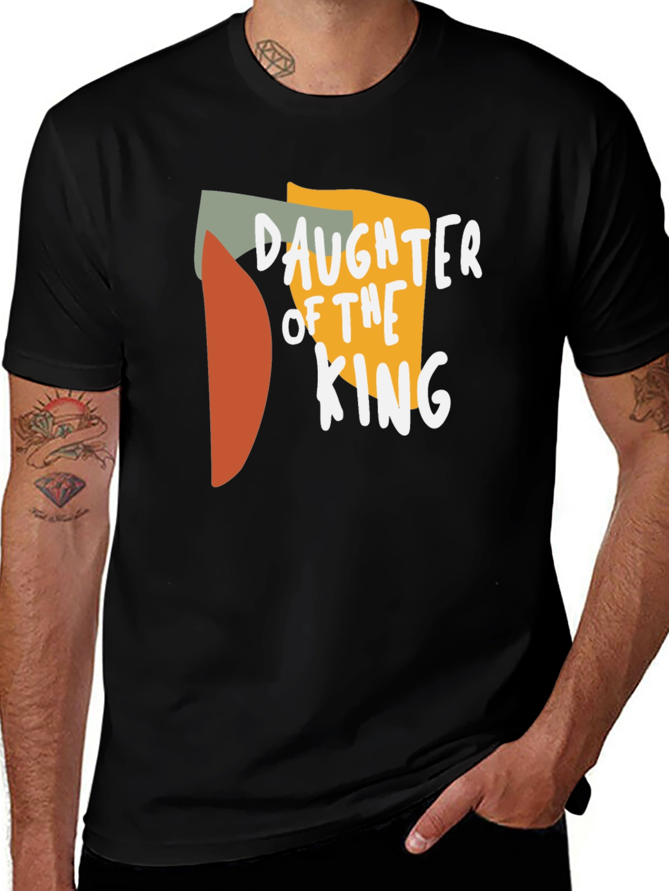 Daughter of the King Graphic T-Shirt - Black