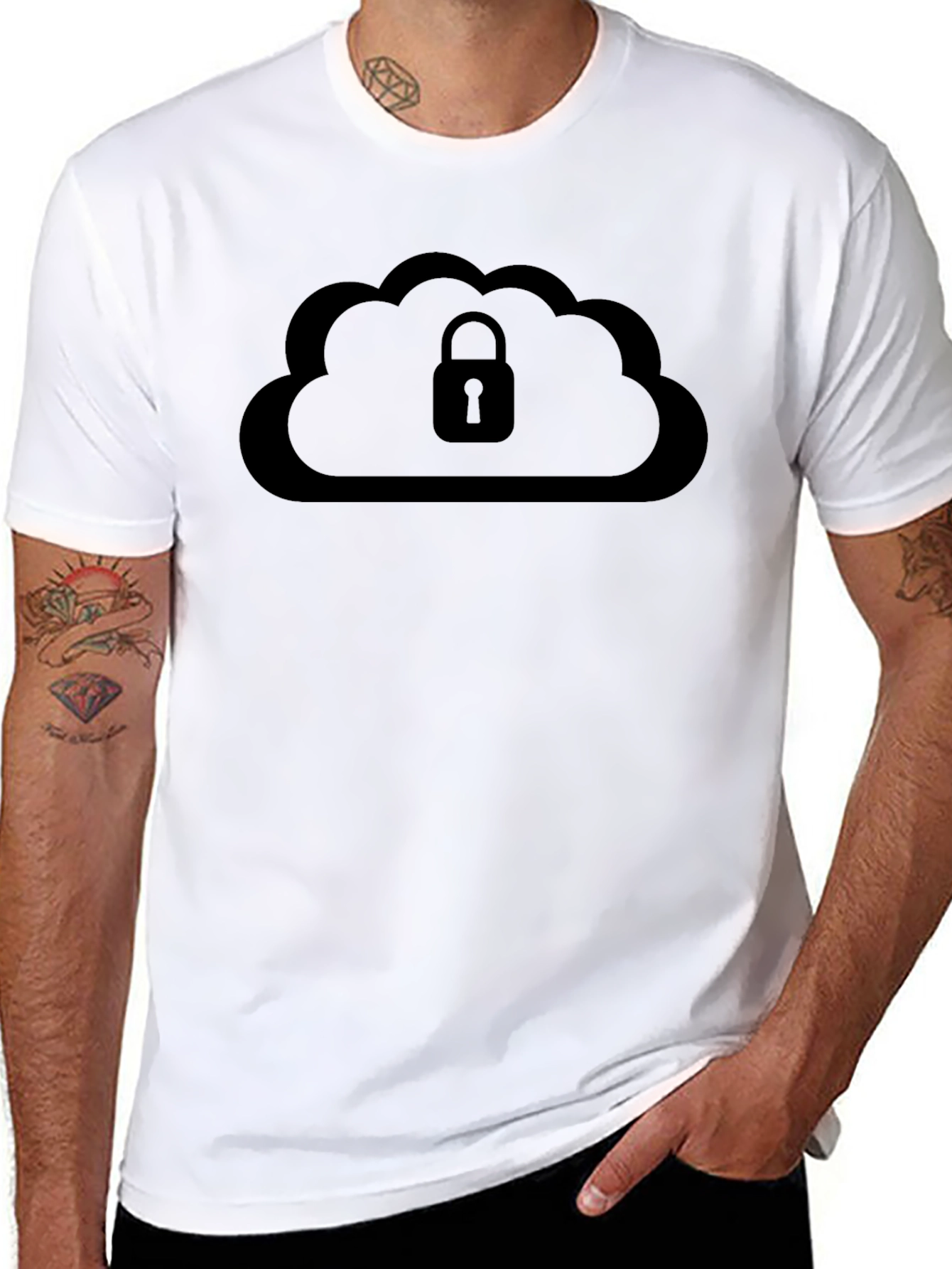 Secure Cloud T-Shirt - Data Protection Apparel