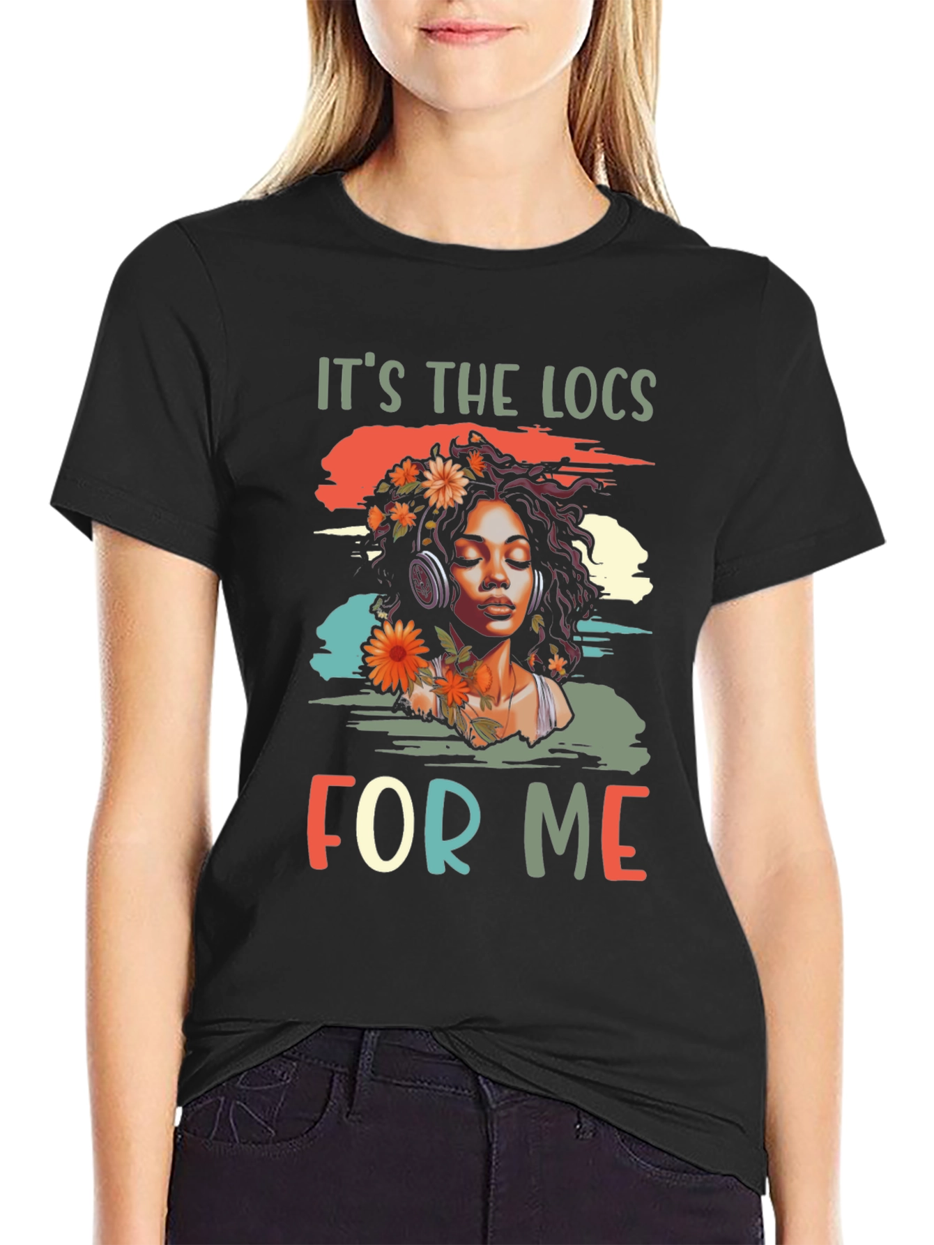 Its the Locs For Me Graphic T-Shirt