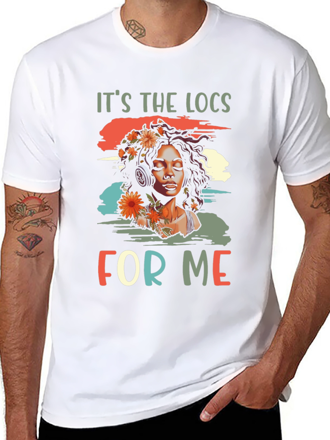 Its the Locs For Me Graphic T-Shirt