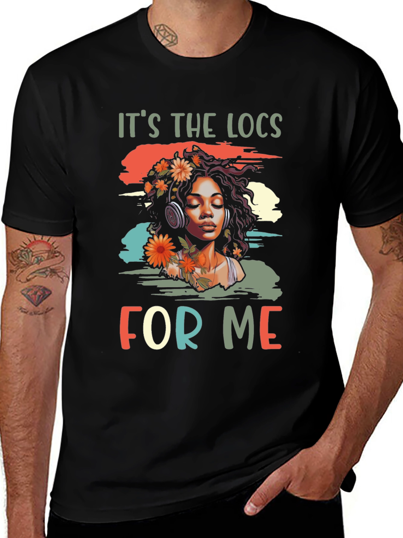 Its the Locs For Me Graphic T-Shirt